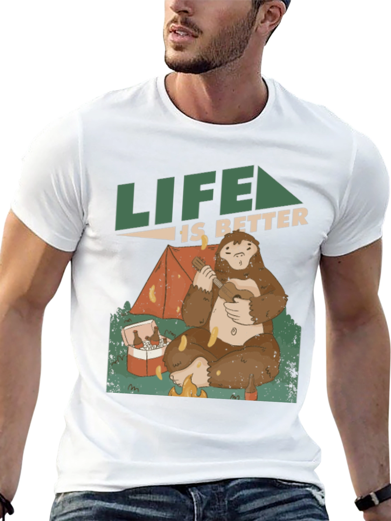 Life is Better Sasquatch T-Shirt