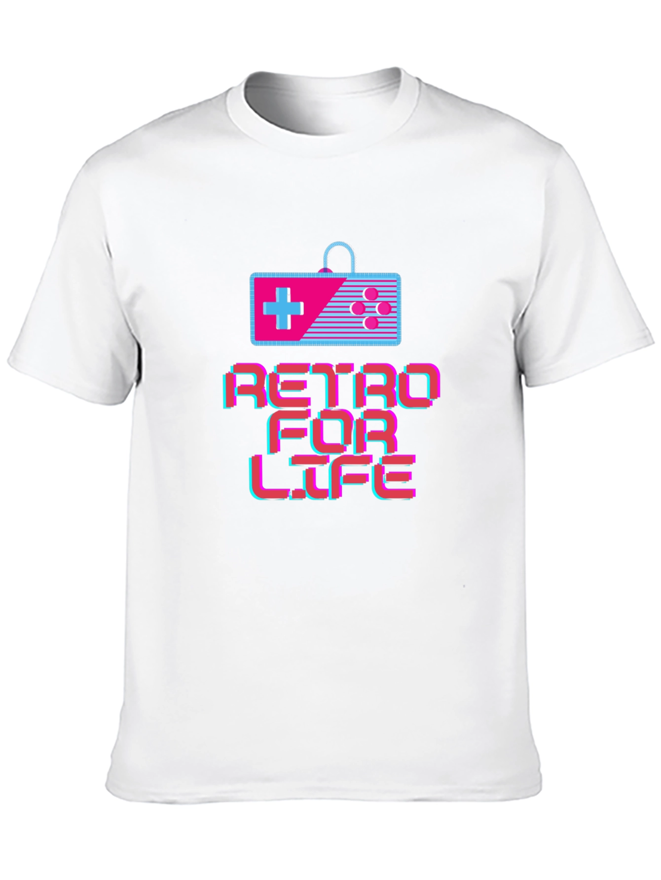 Retro For Life T-Shirt - Gamer Edition