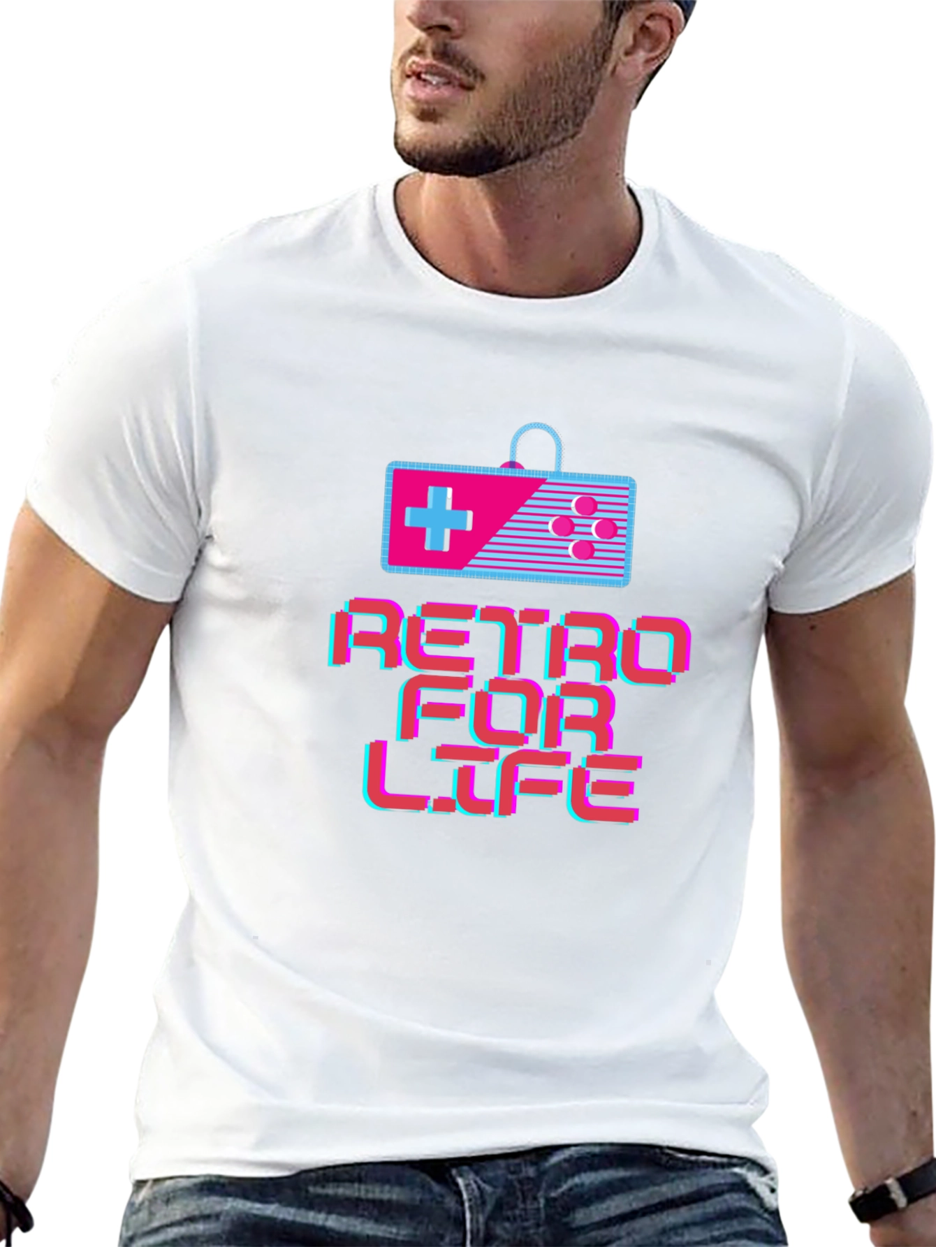 Retro For Life T-Shirt - Gamer Edition