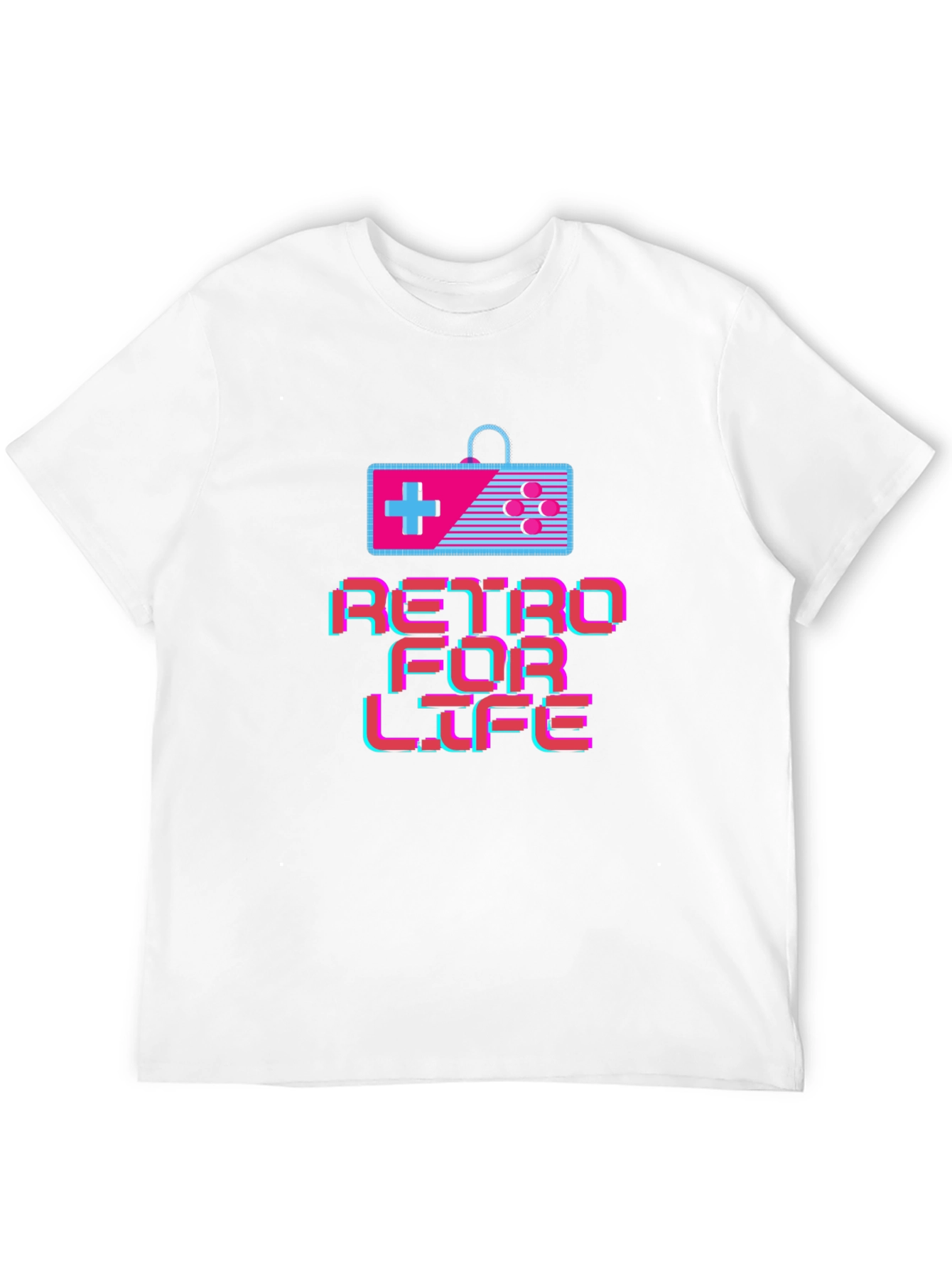 Retro For Life T-Shirt - Gamer Edition