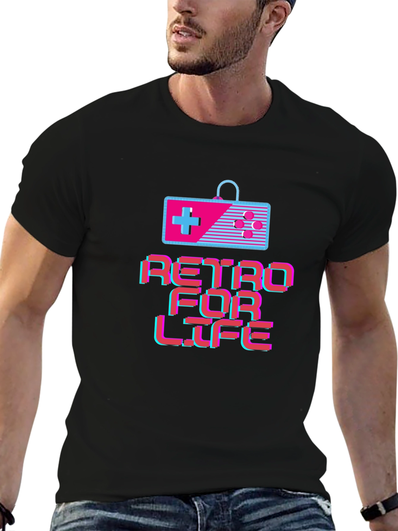 Retro For Life T-Shirt - Gamer Edition