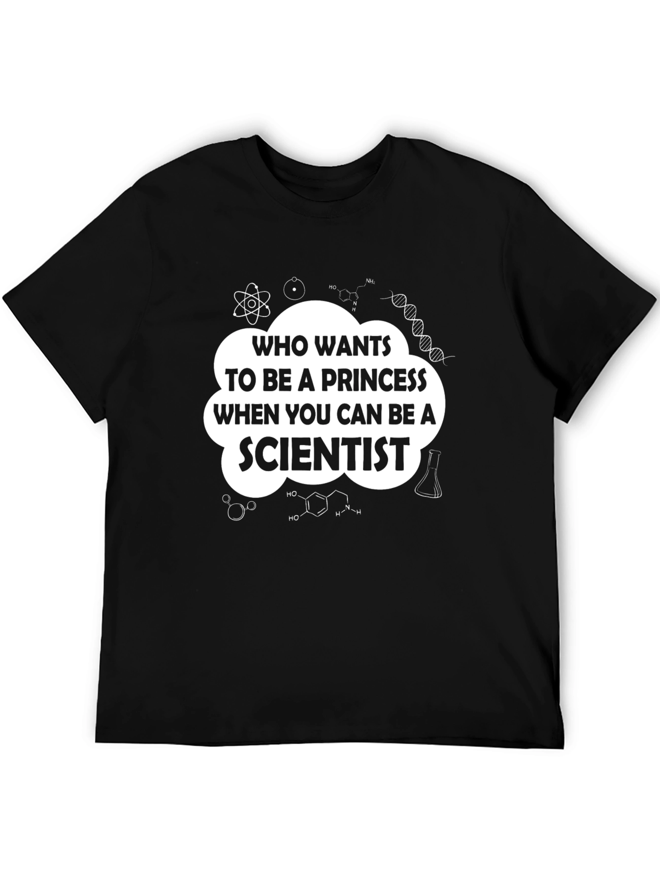 Scientist T-Shirt - Princess vs Scientist