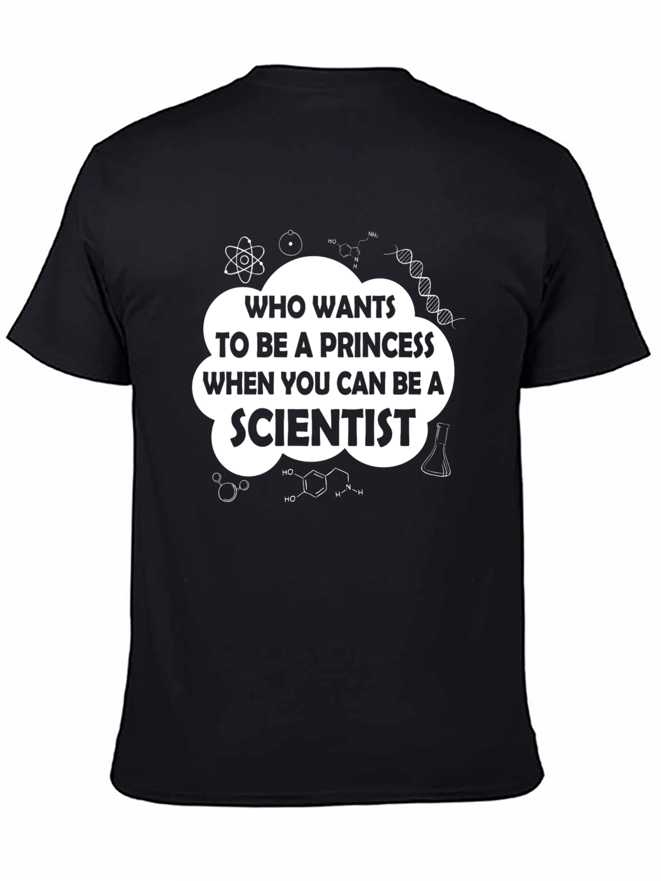 Scientist T-Shirt - Princess vs Scientist