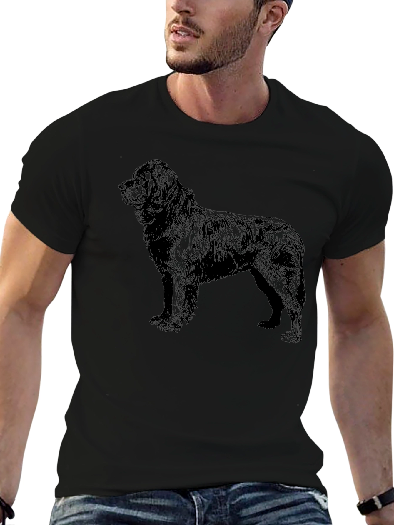 Black Dog Graphic Tee