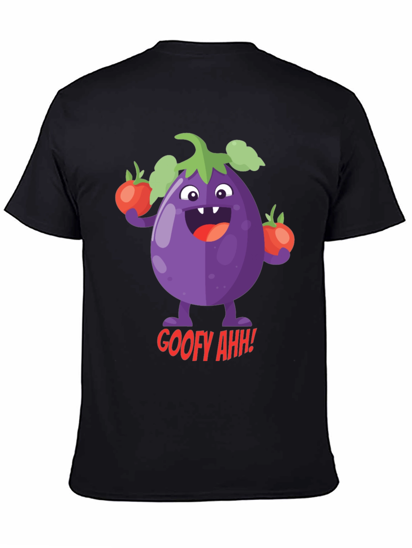 Goofy Eggplant Graphic Tee