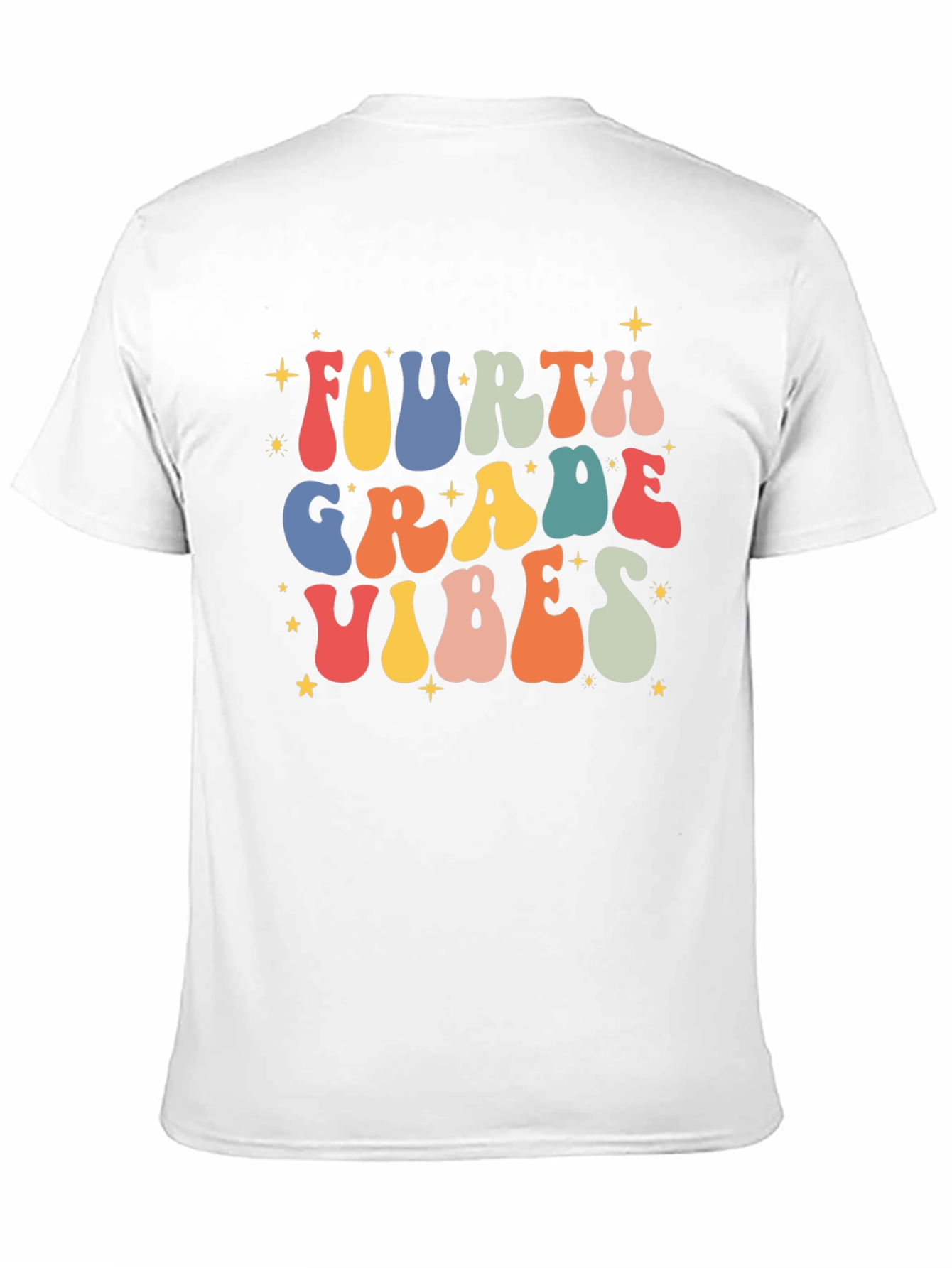 Fourth Grade Vibes Retro T-Shirt