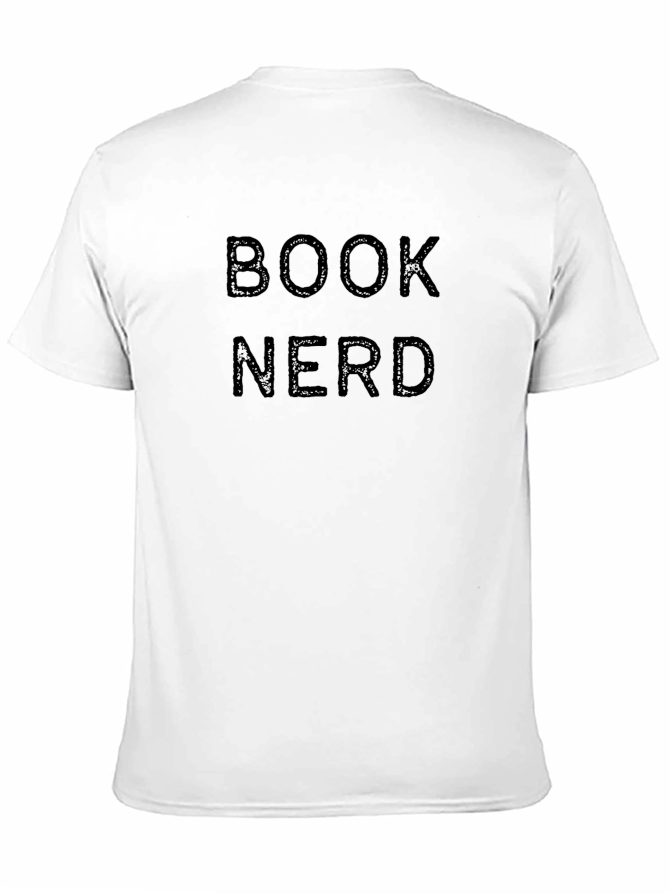 Book Nerd Tee - Black Cotton Blend
