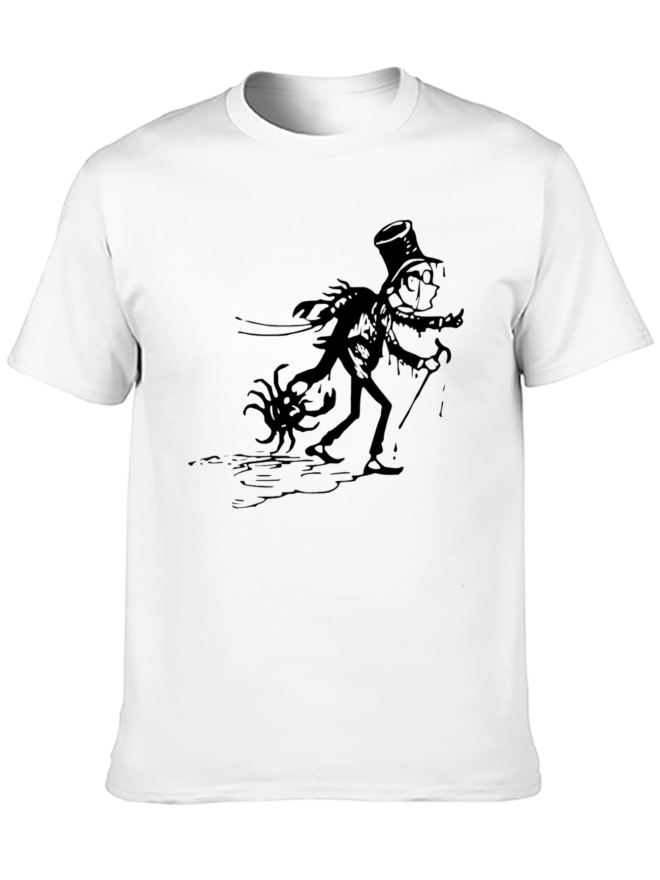 Mad Scientist Graphic Print T-Shirt