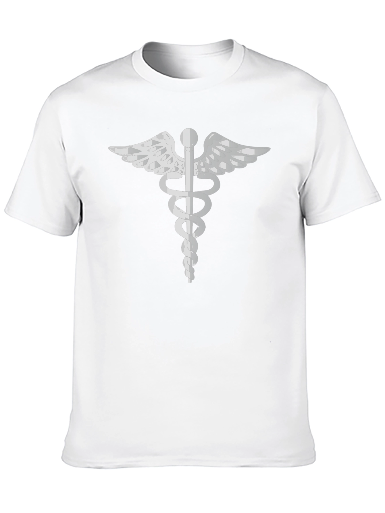 Caduceus Symbol Black T-Shirt