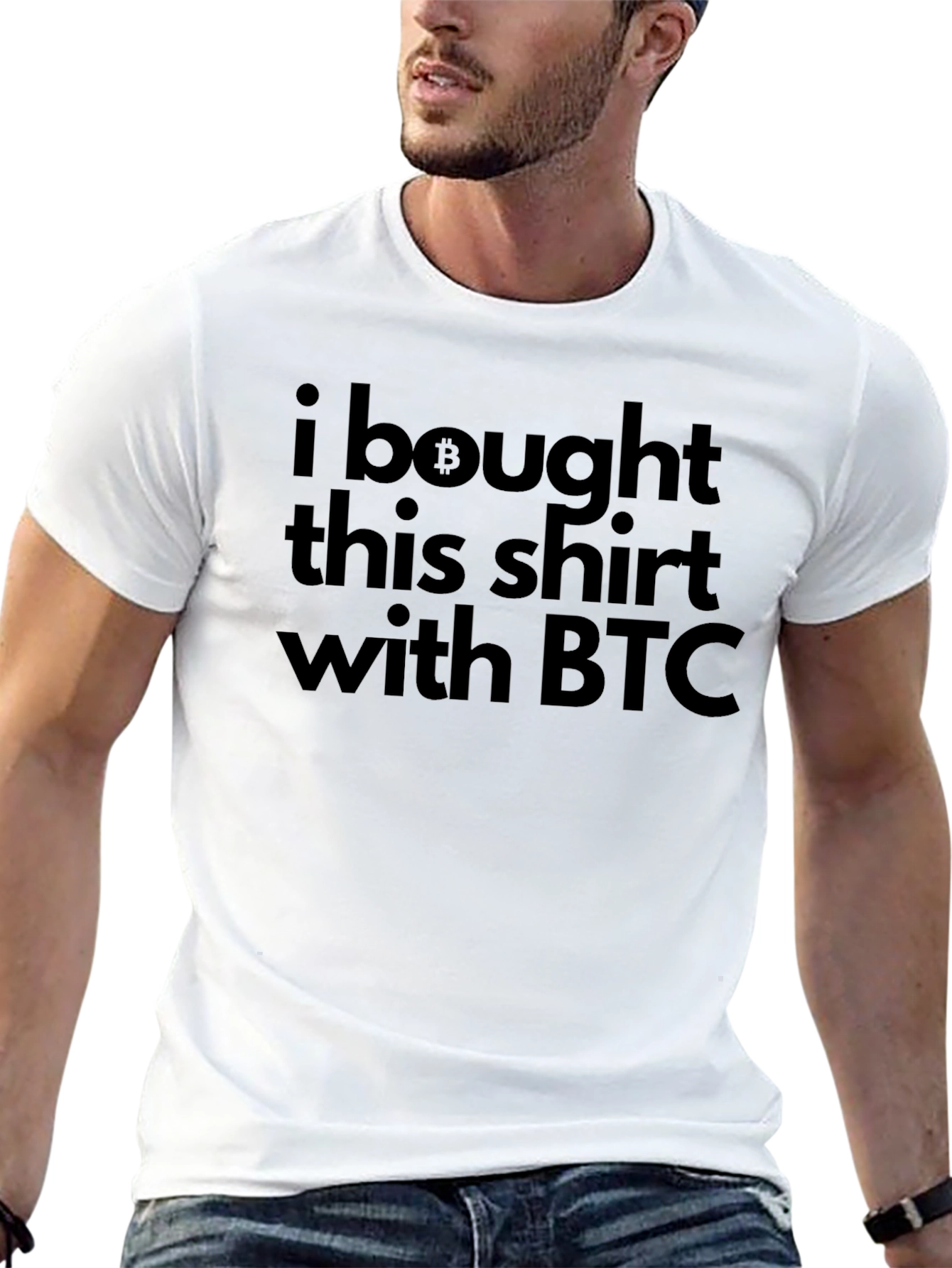 Bitcoin BTC Crypto Currency Graphic T-Shirt