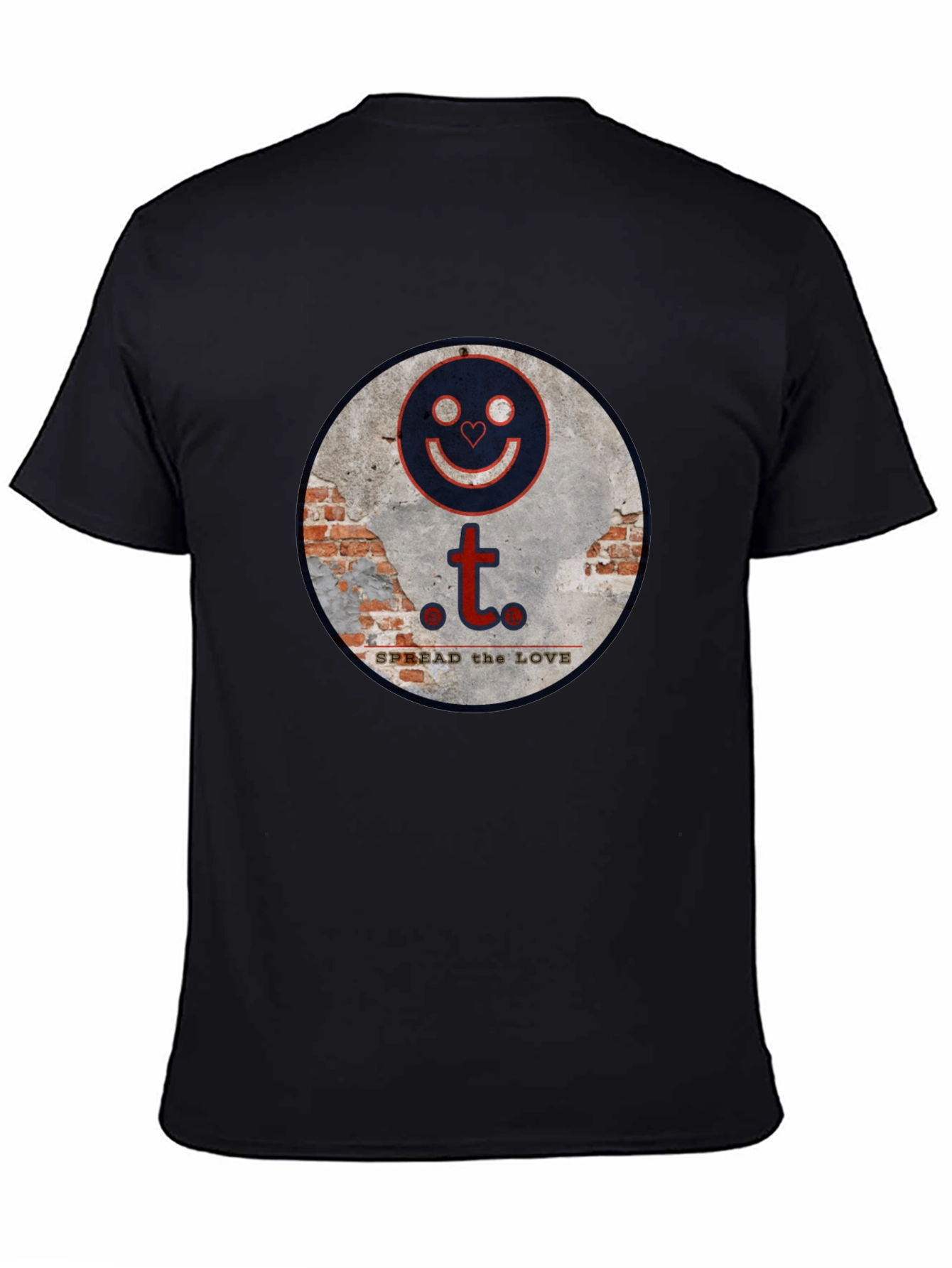 Spread the Love Graphic Tee - Stylish Black T-Shirt