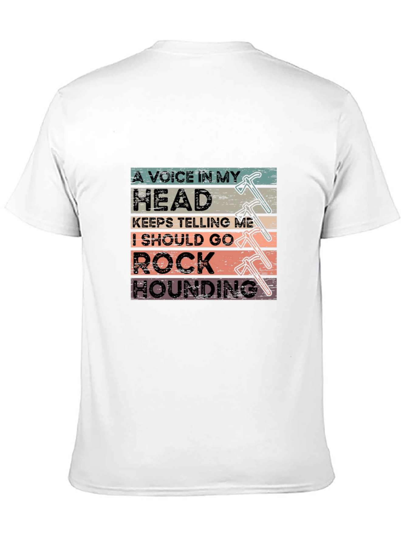 Rock Hounding T-Shirt - A Voice in My Head