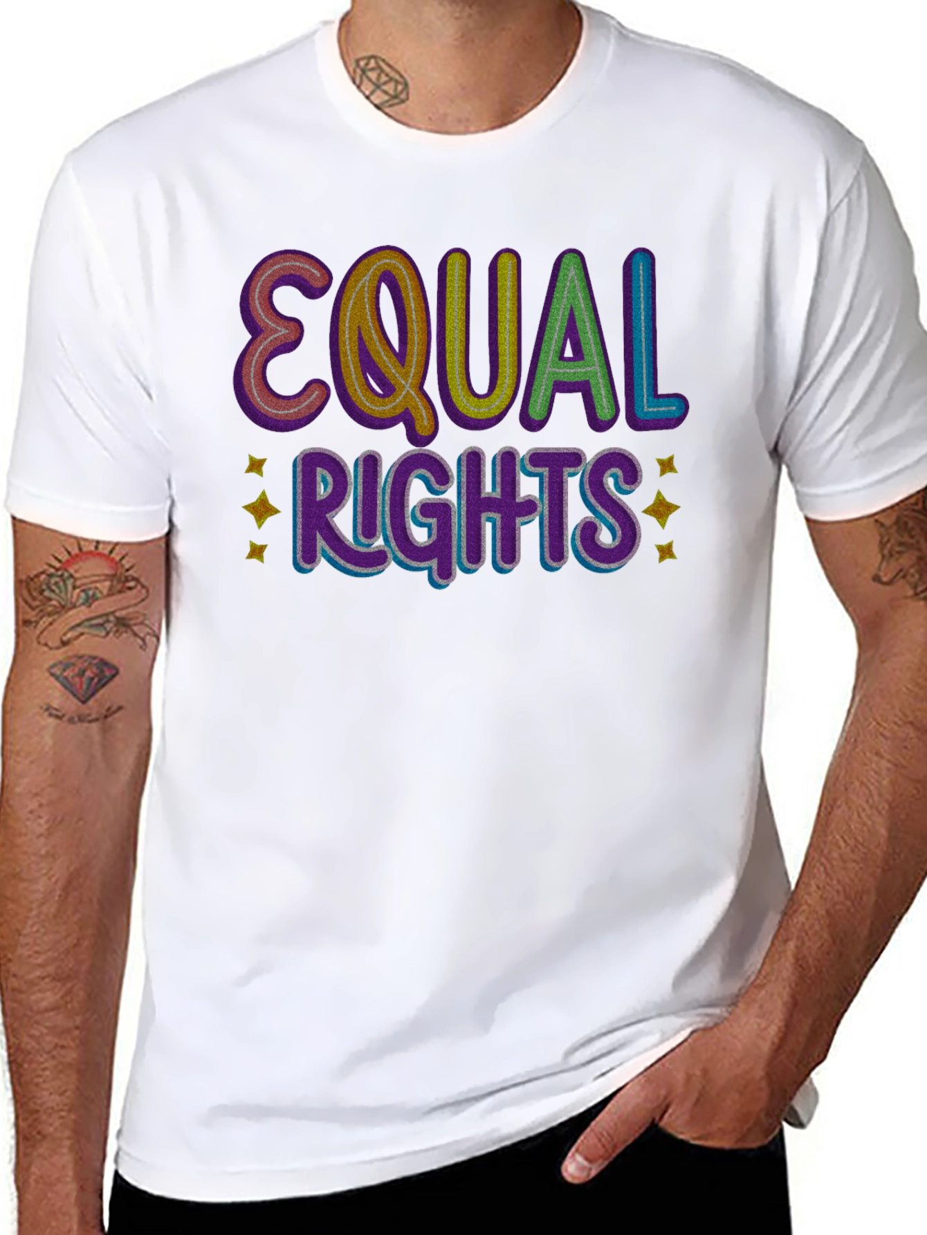 Equal Rights Graphic Tee - Statement T-Shirt