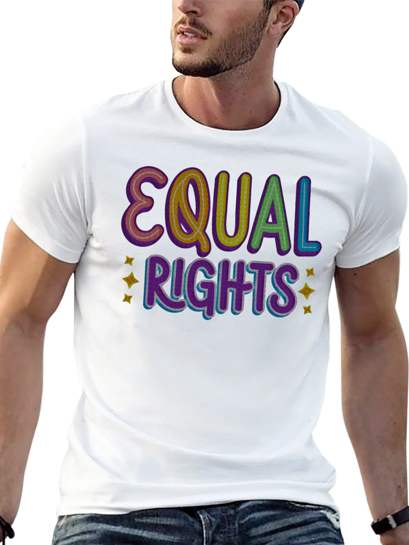 Equal Rights Graphic Tee - Statement T-Shirt