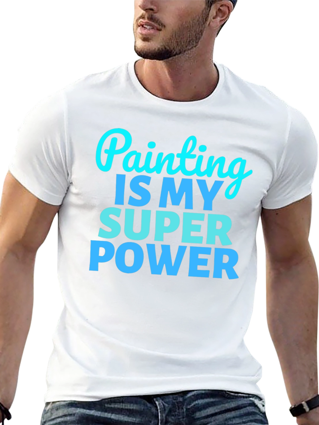Painting is My Superpower Graphic Tee
