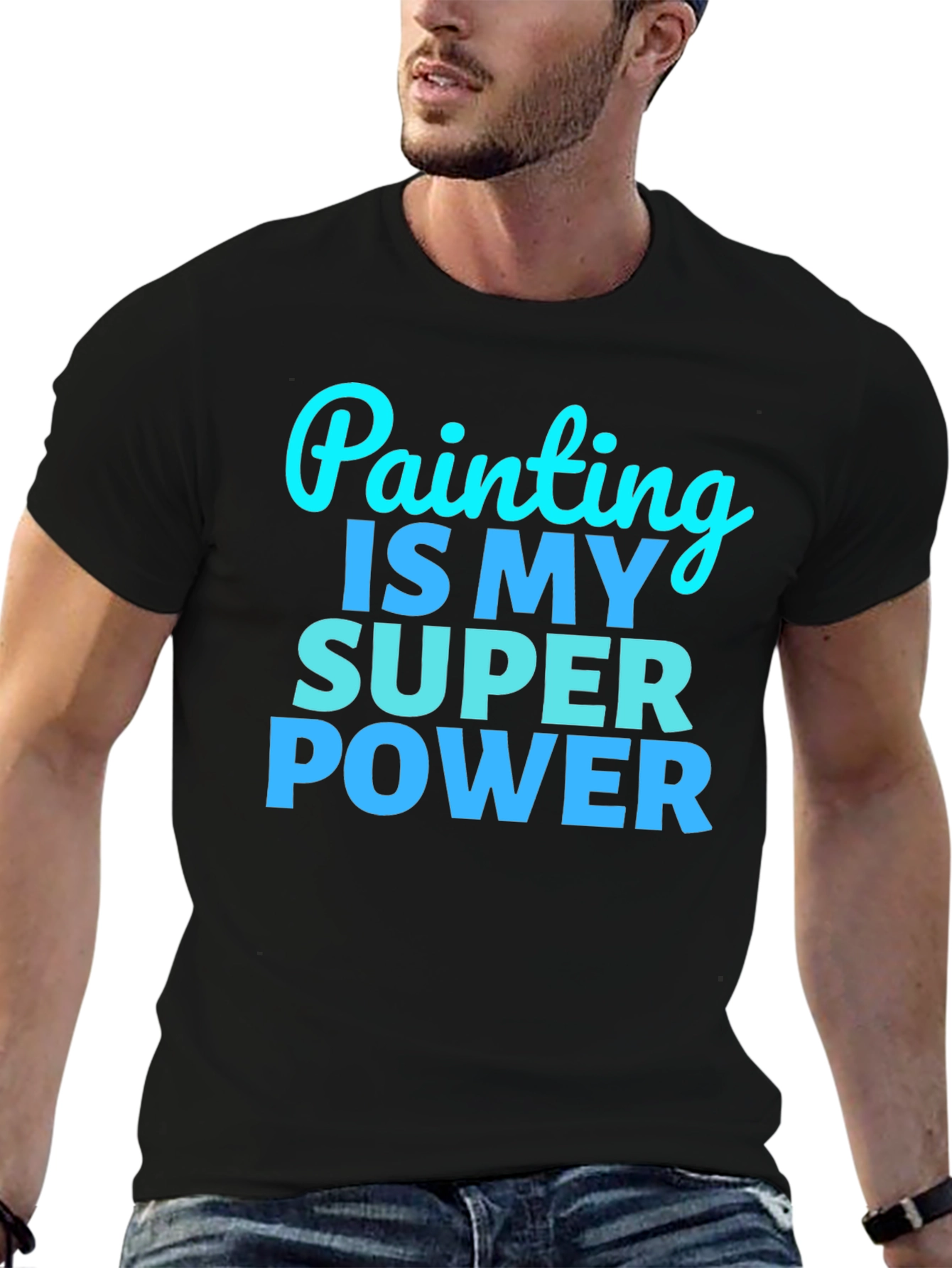 Painting is My Superpower Graphic Tee
