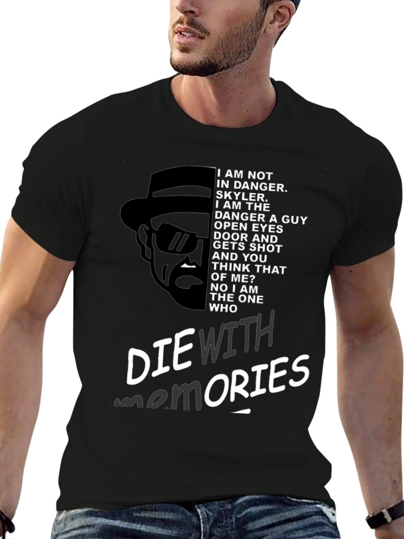 Breaking Bad Inspired Die With Memories Graphic Tee