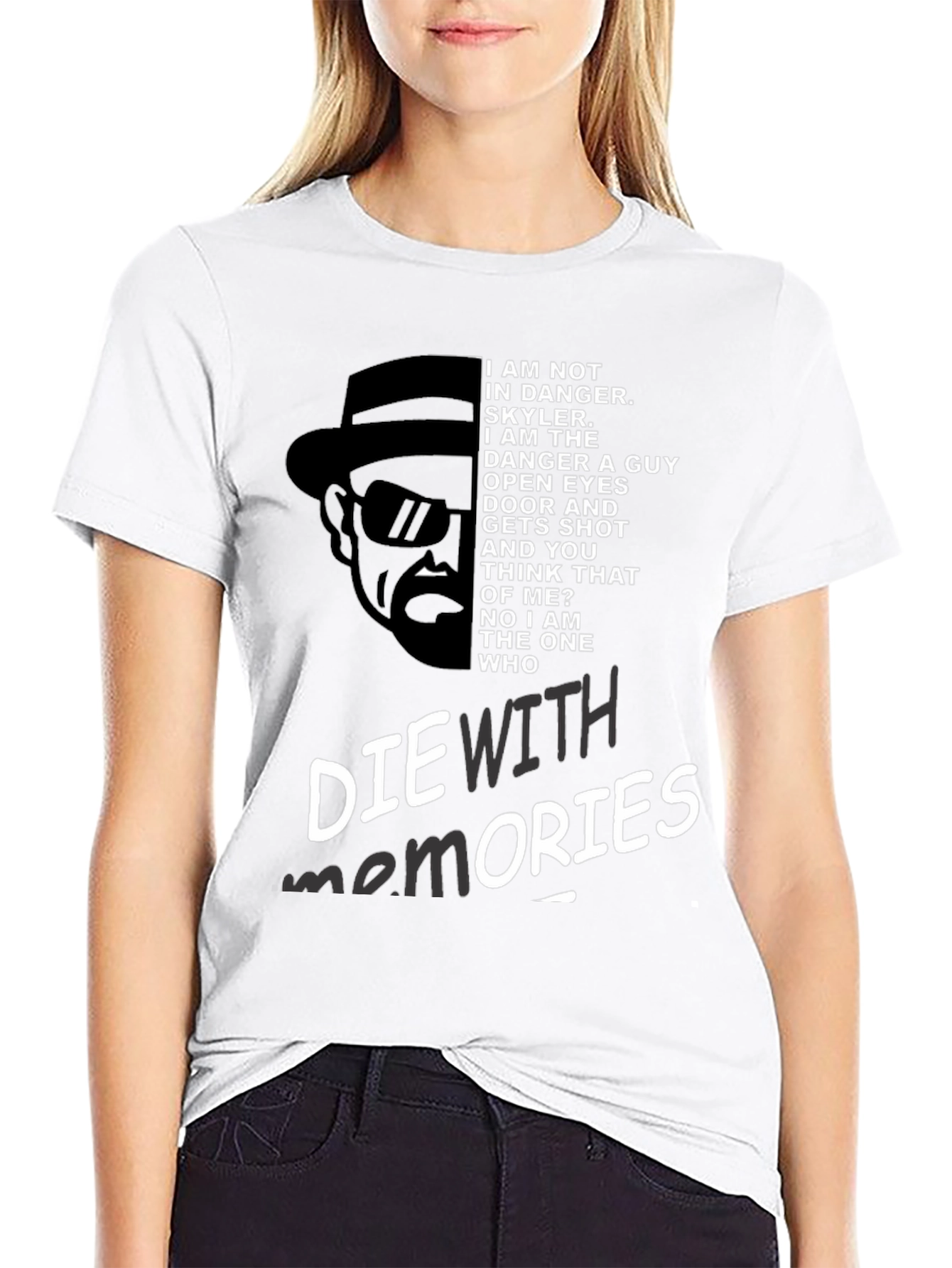 Breaking Bad Inspired Die With Memories Graphic Tee