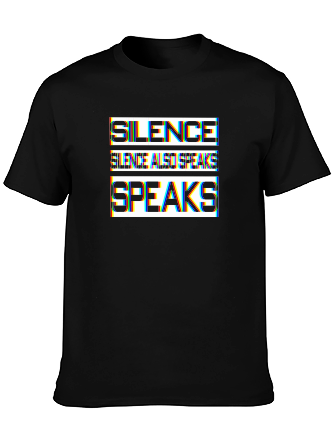 Silence Speaks T-Shirt: Bold Statement Tee