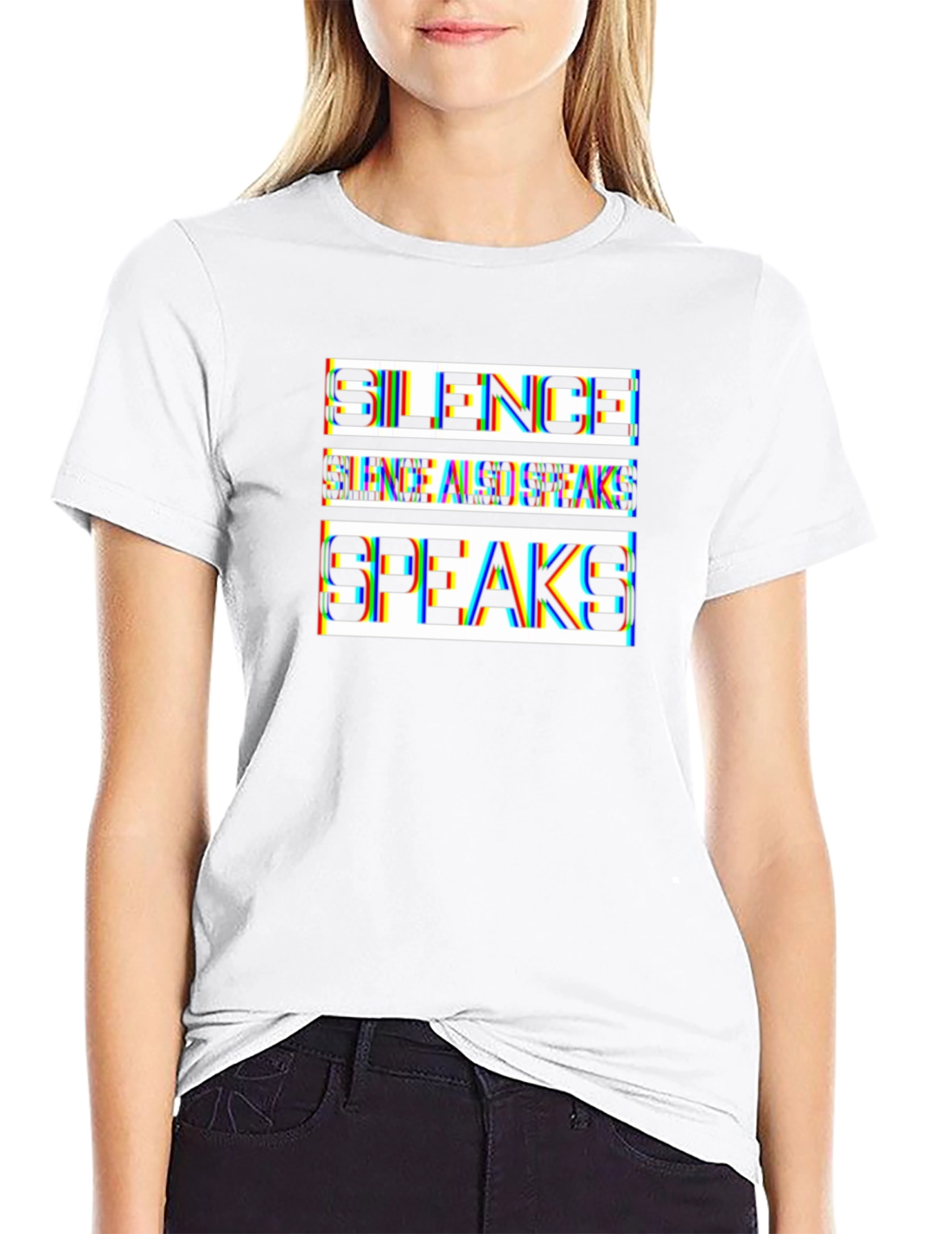 Silence Speaks T-Shirt: Bold Statement Tee