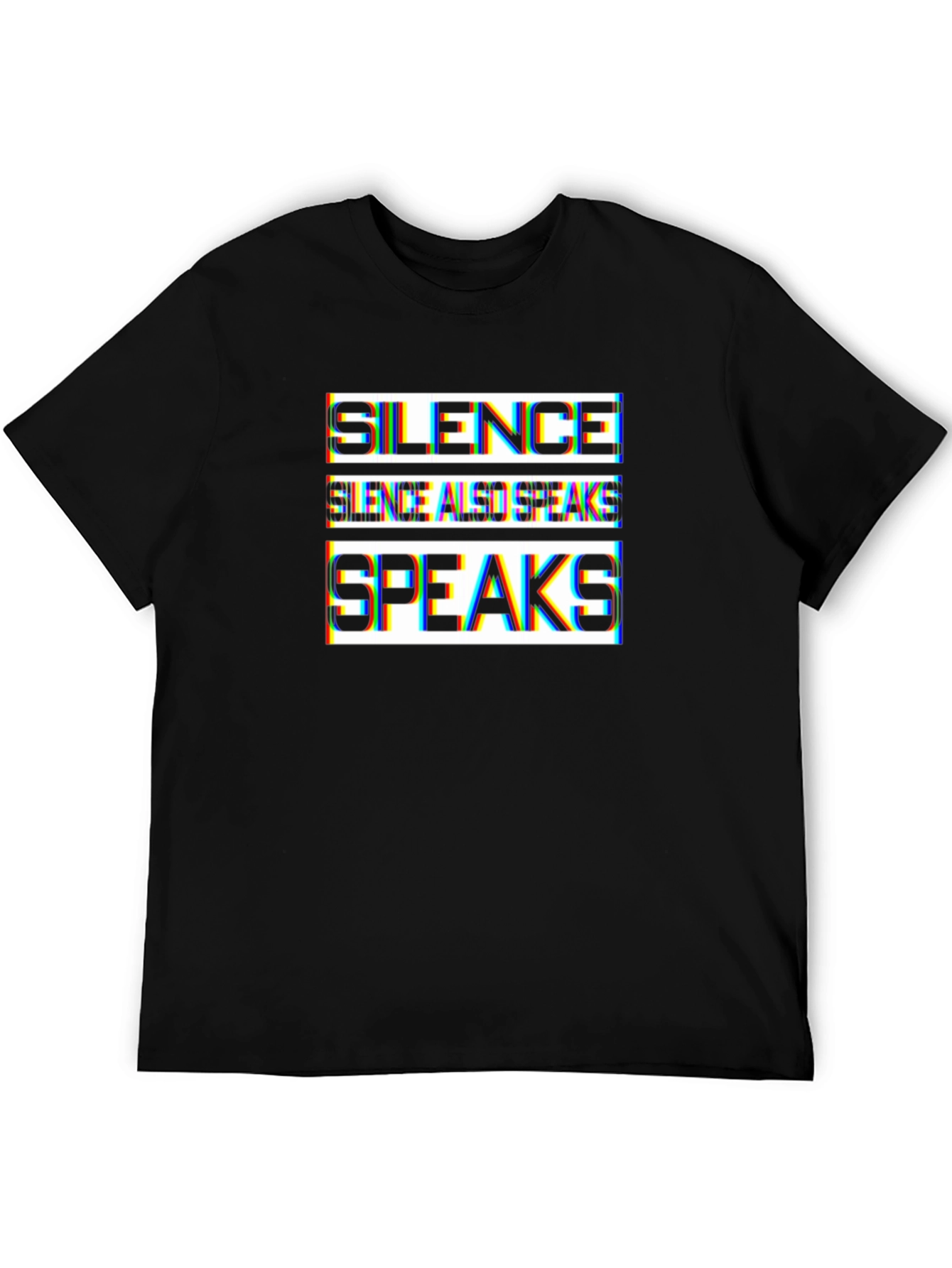 Silence Speaks T-Shirt: Bold Statement Tee