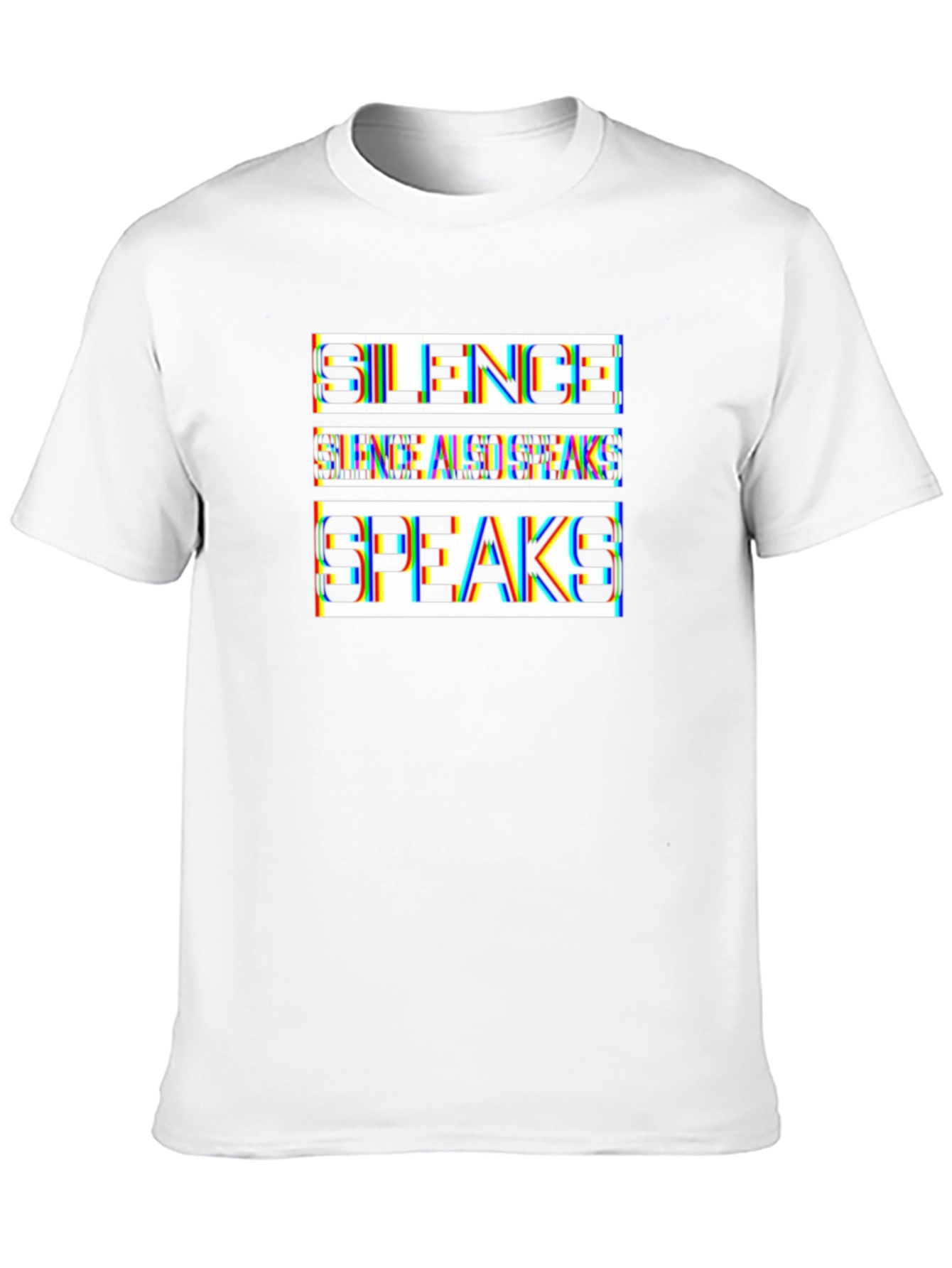Silence Speaks T-Shirt: Bold Statement Tee