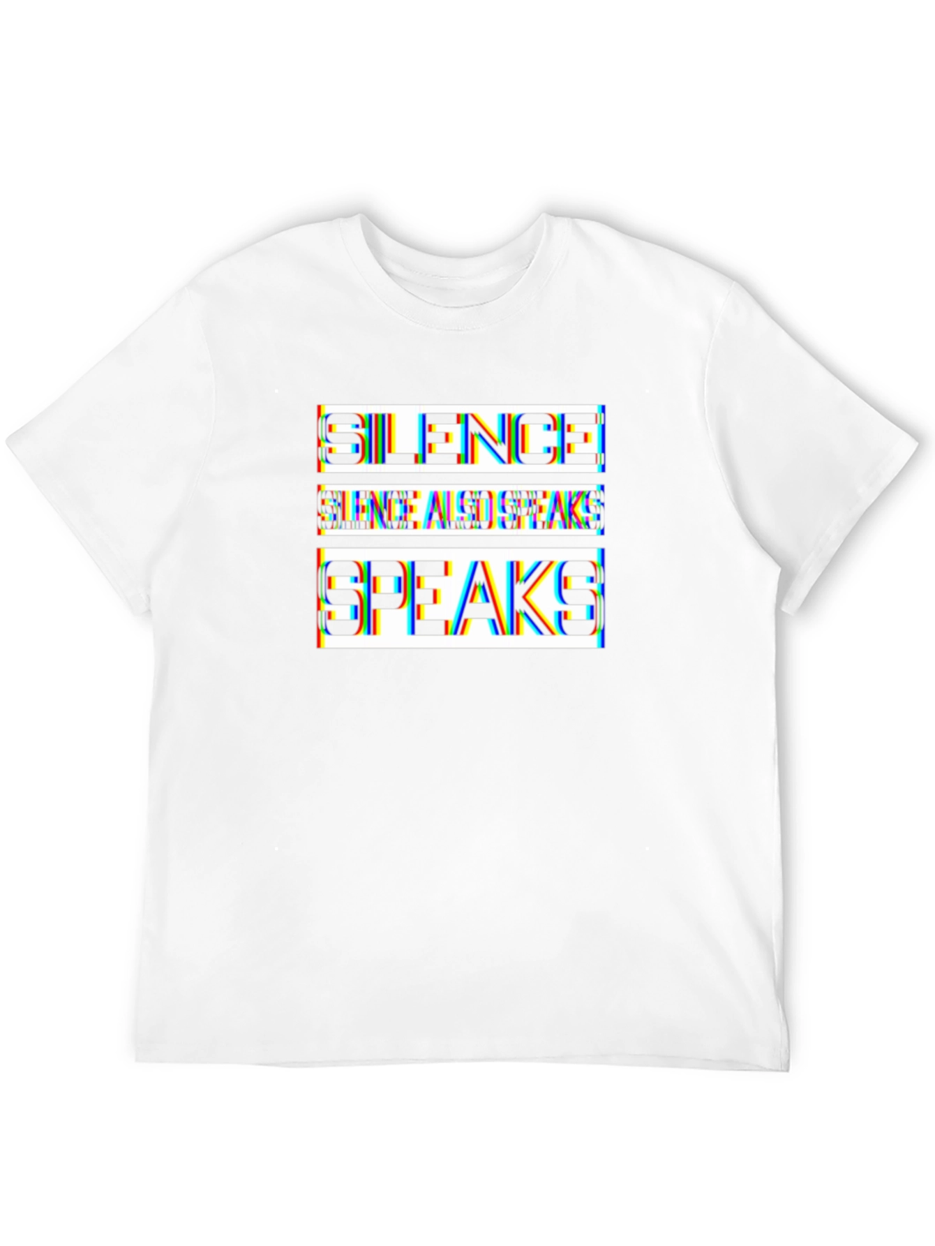 Silence Speaks T-Shirt: Bold Statement Tee