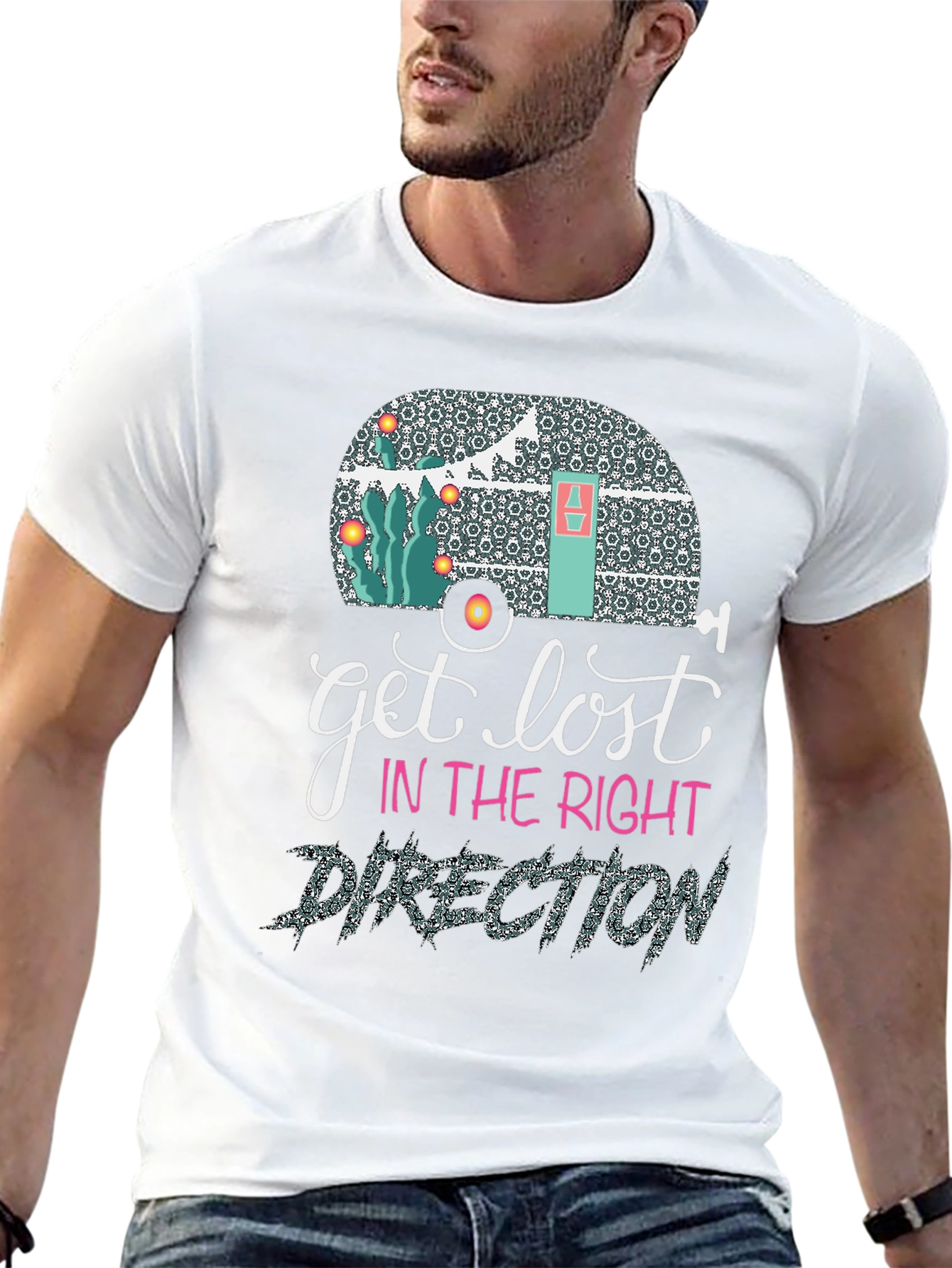 Get Lost in the Right Direction Graphic Tee