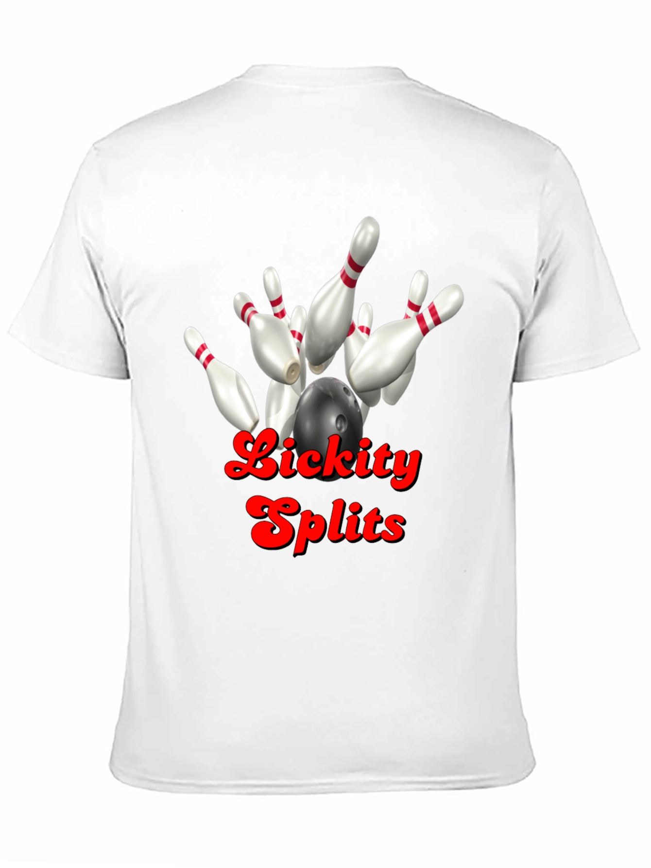 Lickity Splits Bowling Strike T-Shirt