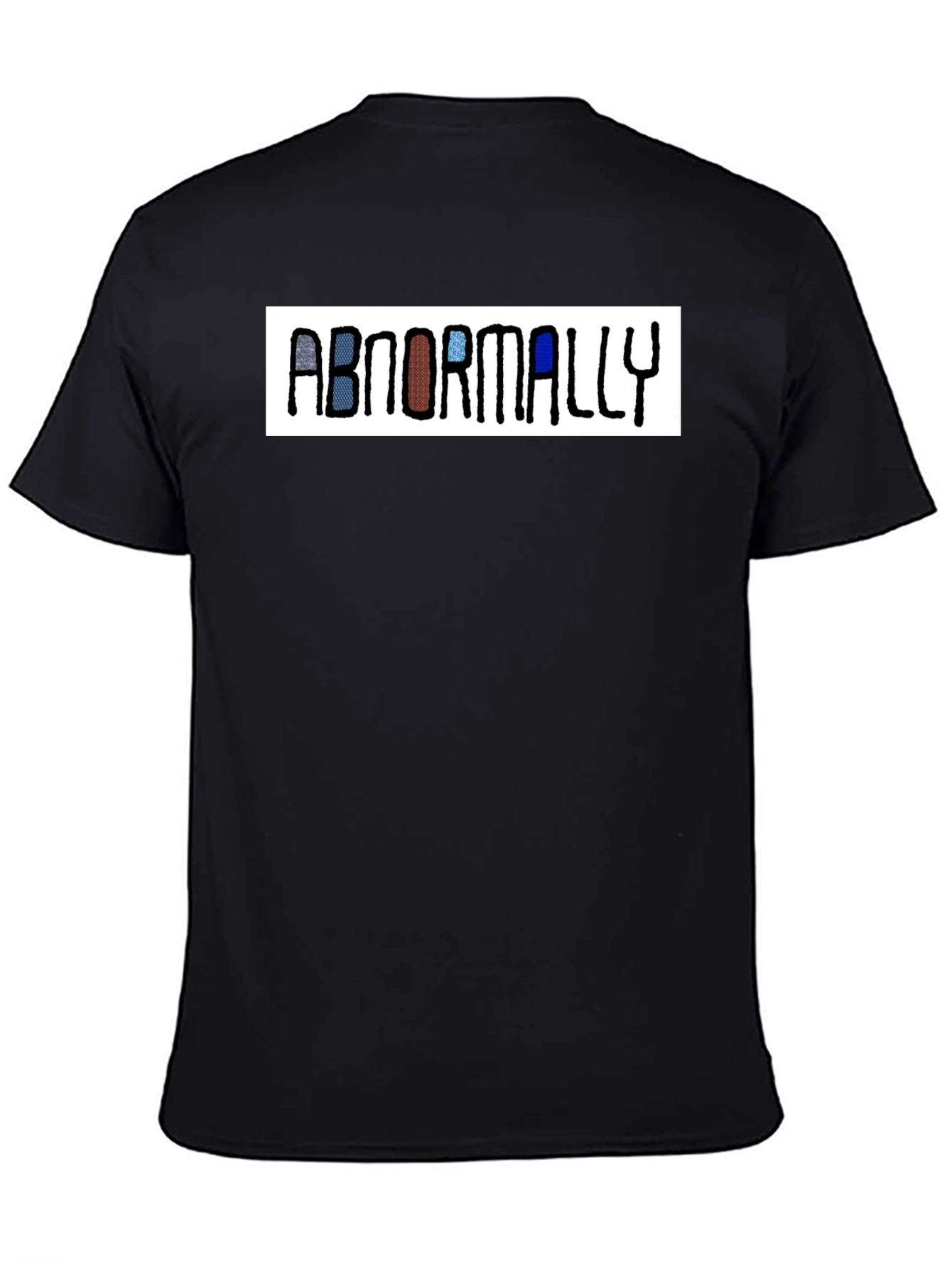Abnormally Funny Graphic Tee - Black Casual T-Shirt