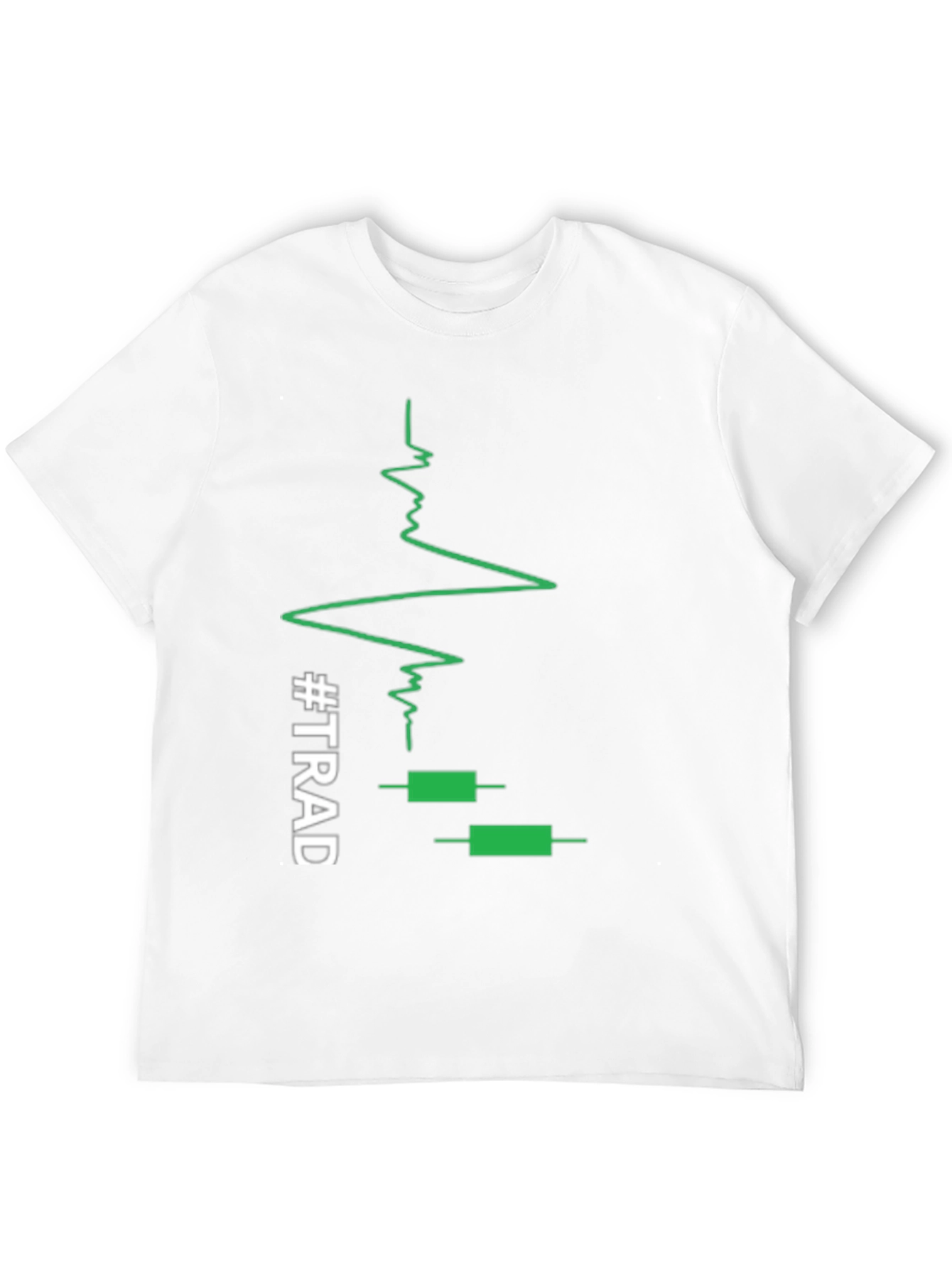 Traders Heartbeat Black T-Shirt