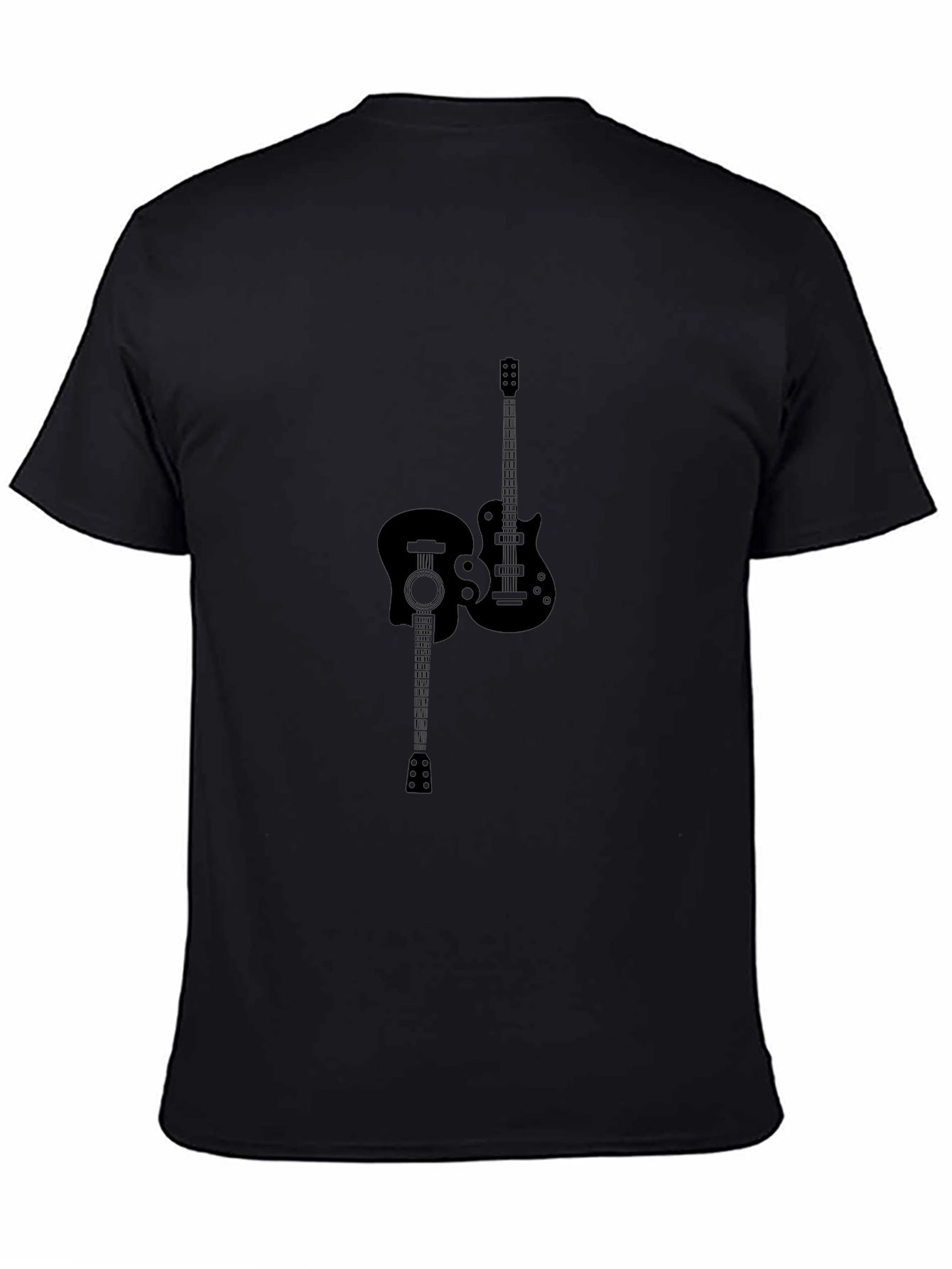 Guitar Graphic Black Tee