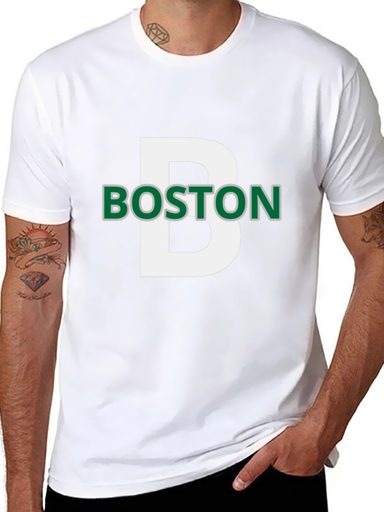 Boston Celtics Inspired T-Shirt