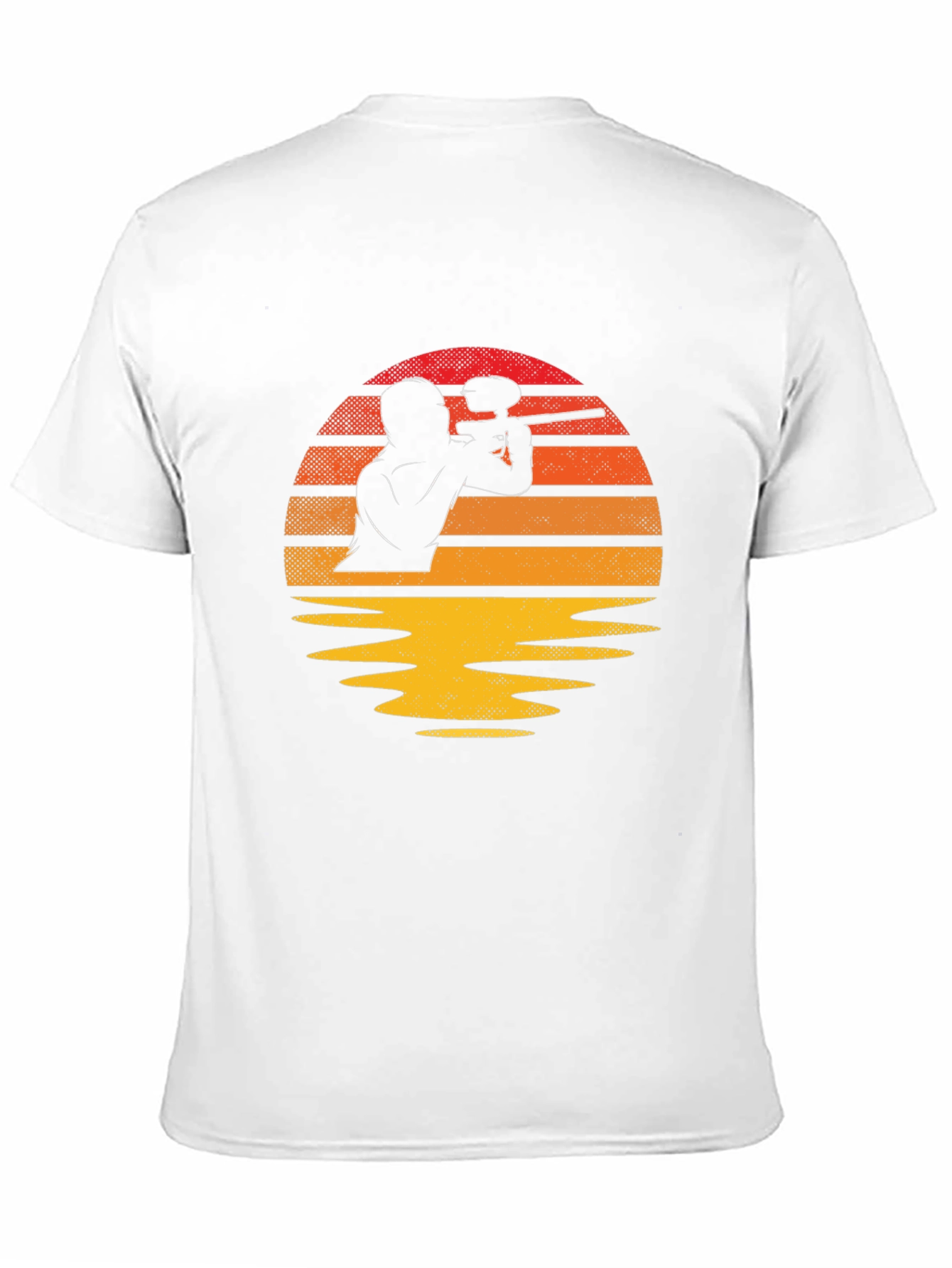 Paintball Sunset Graphic Tee - Black
