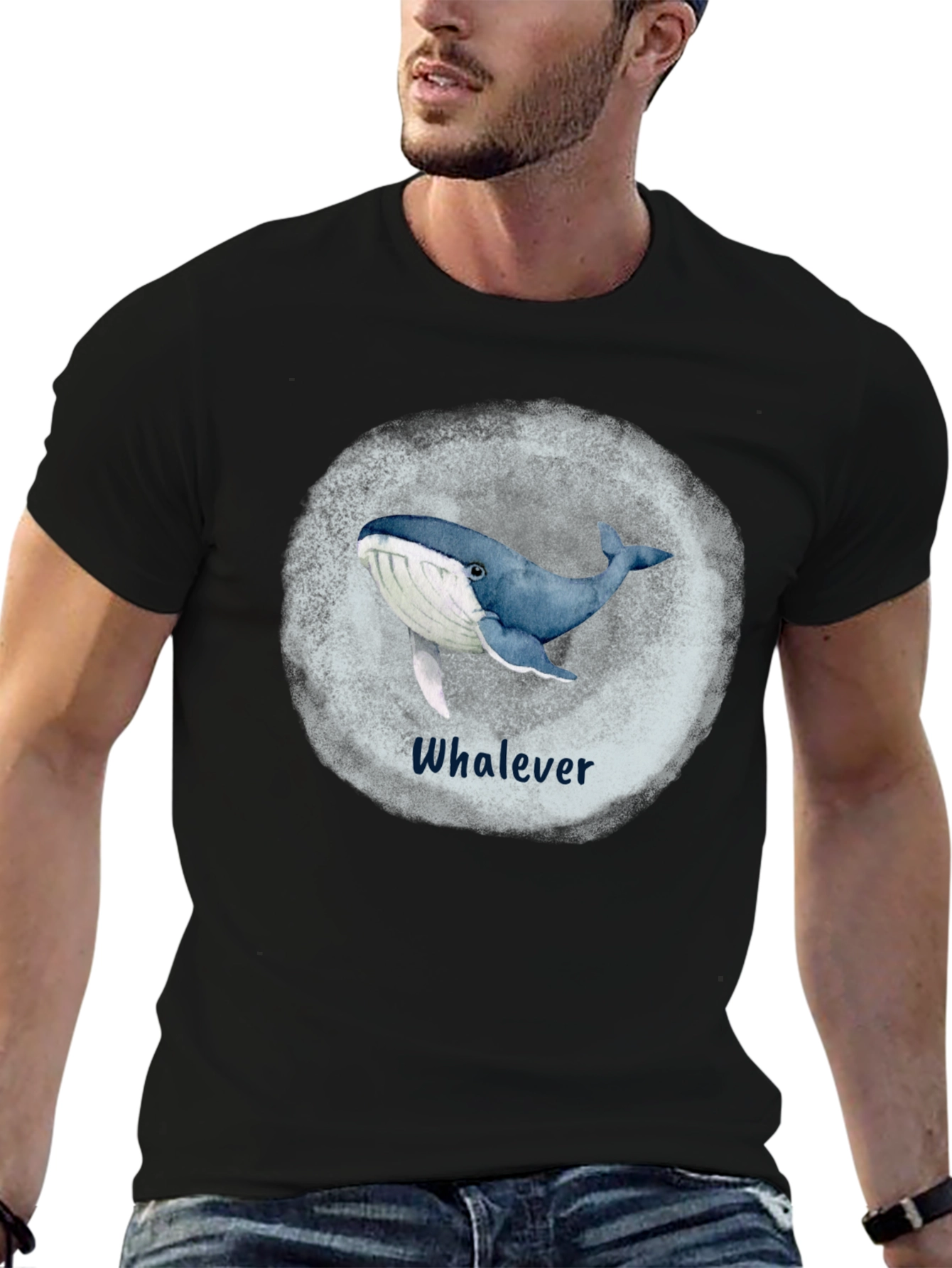 Whalever T-Shirt - Funny Whale Graphic Tee