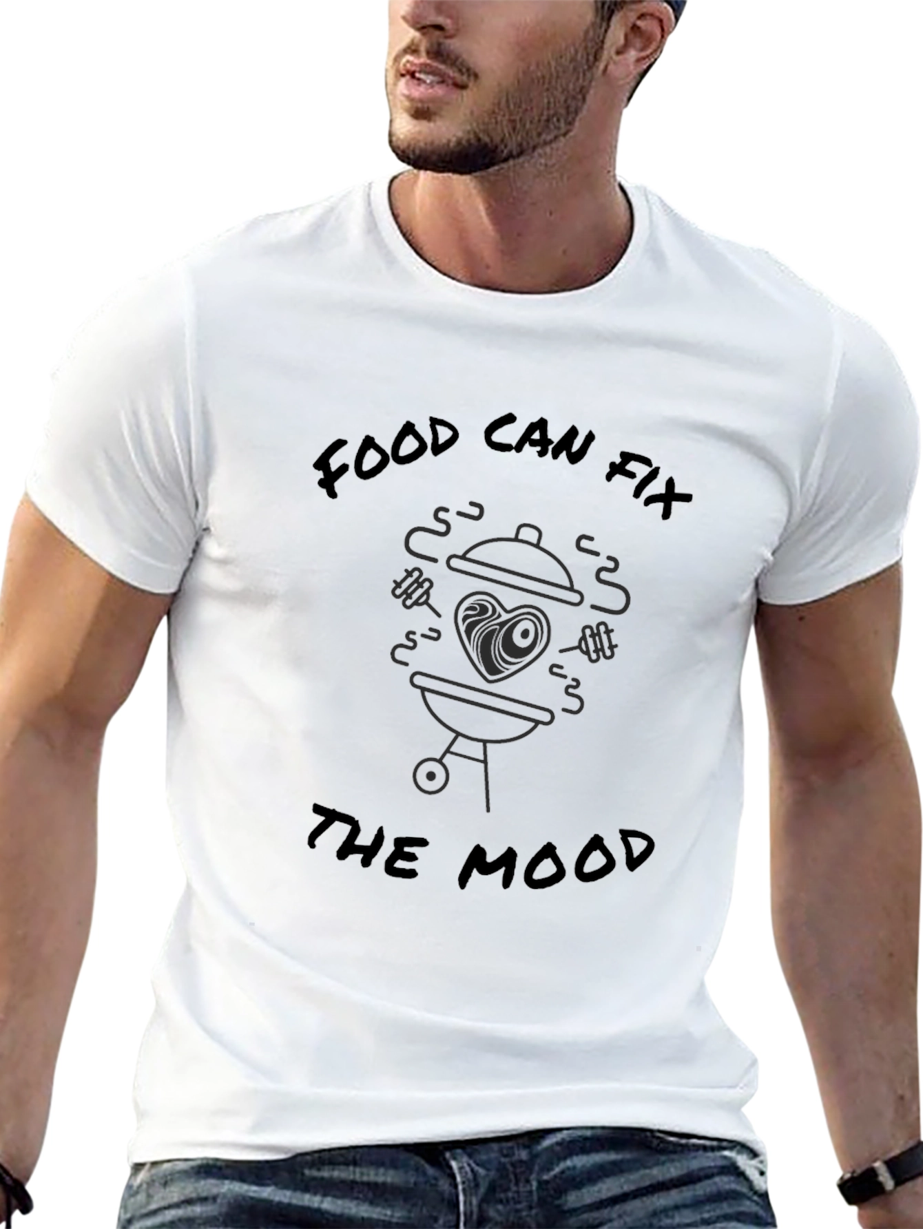 Food Fixes Mood BBQ T-Shirt