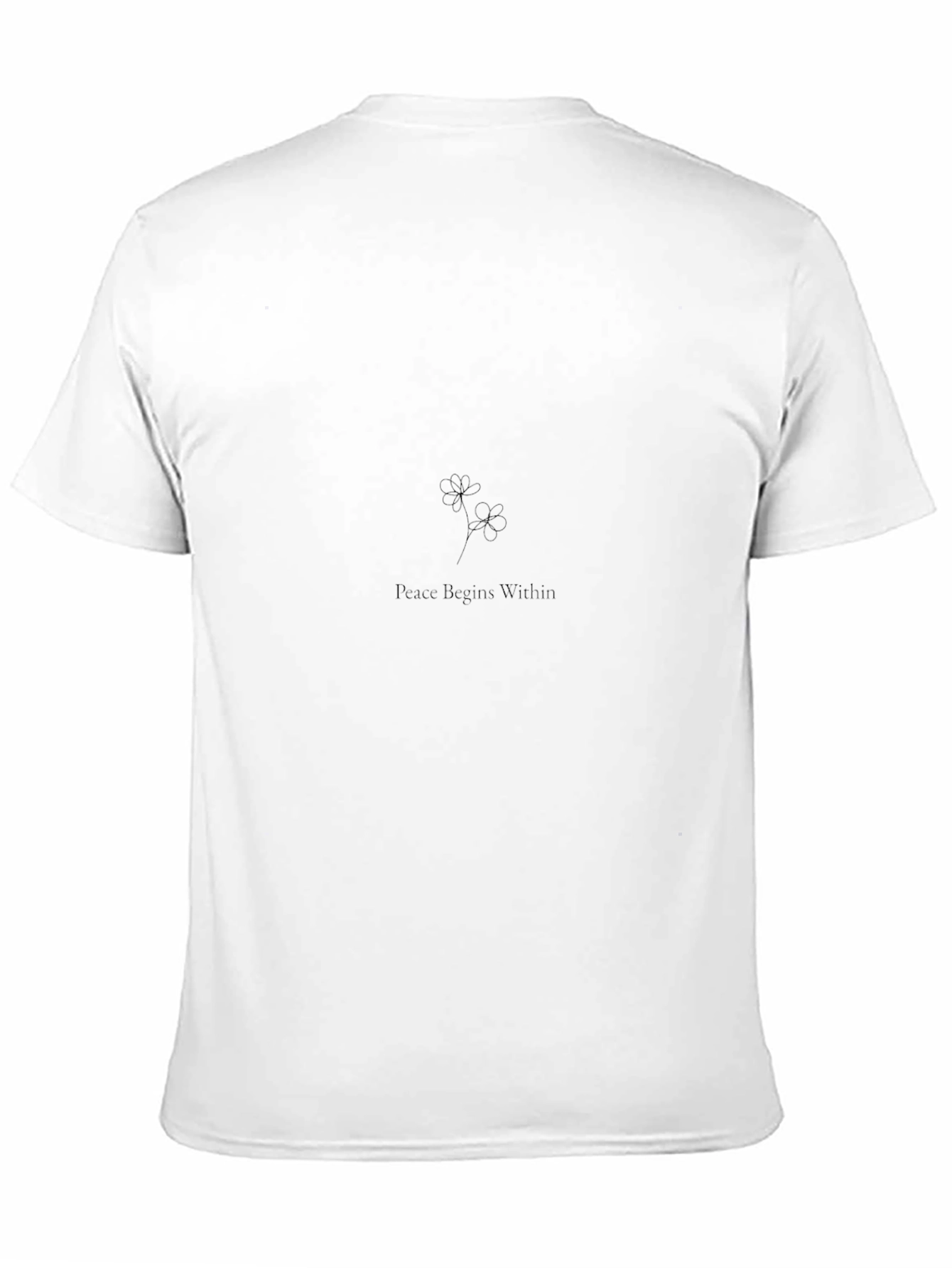 Peace Within Black T-Shirt