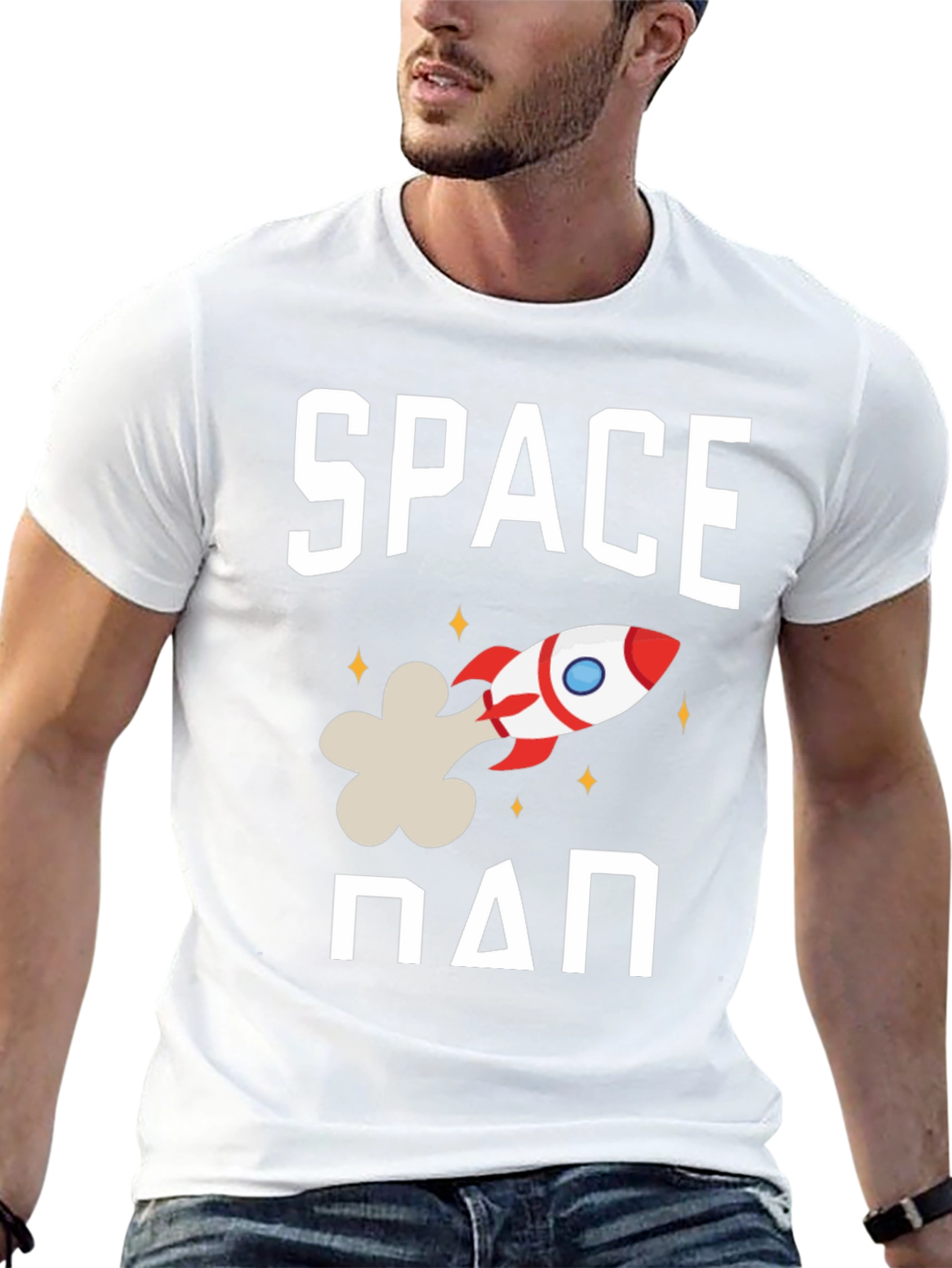 Space Dad Graphic T-Shirt