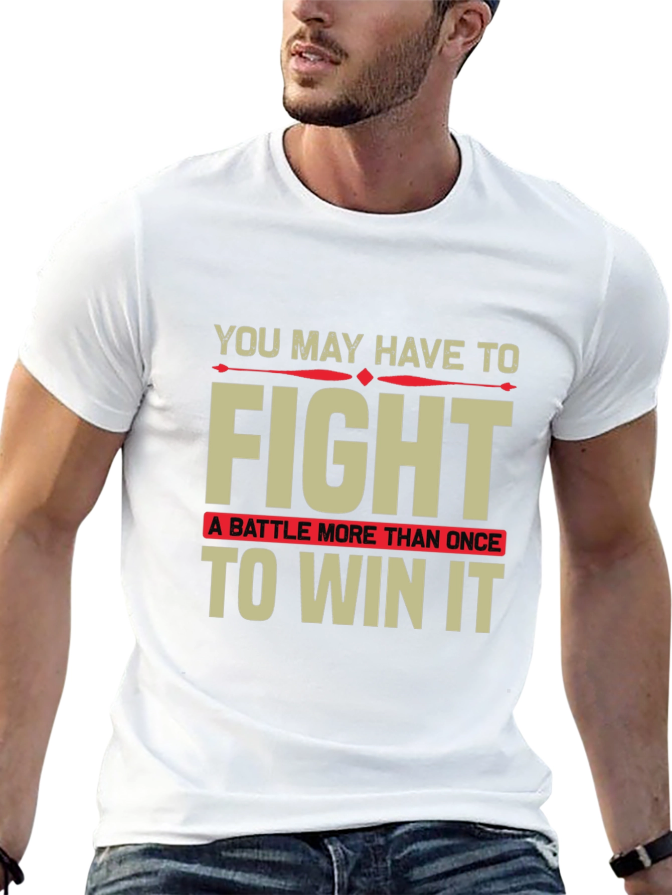 Motivational Fight to Win T-Shirt