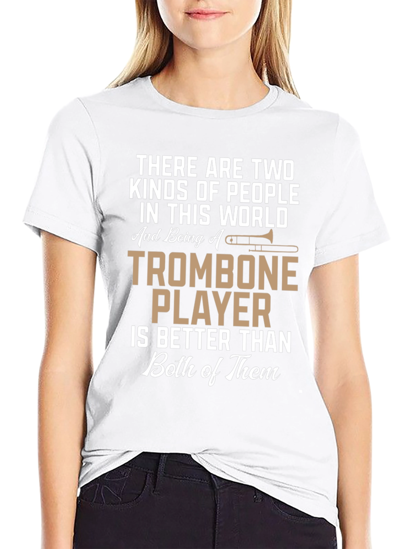 Trombone Player Graphic T-Shirt