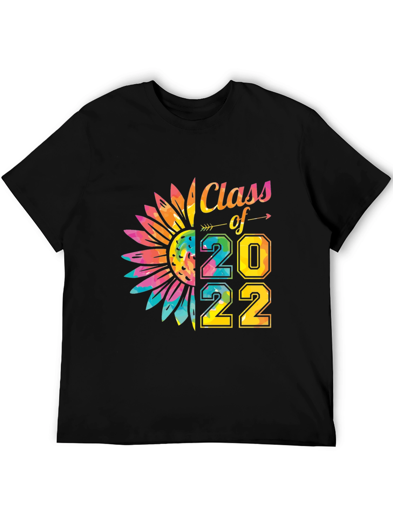 Class of 2022 Sunflower Graduation T-Shirt