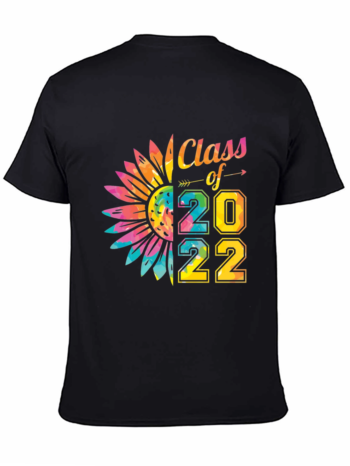 Class of 2022 Sunflower Graduation T-Shirt