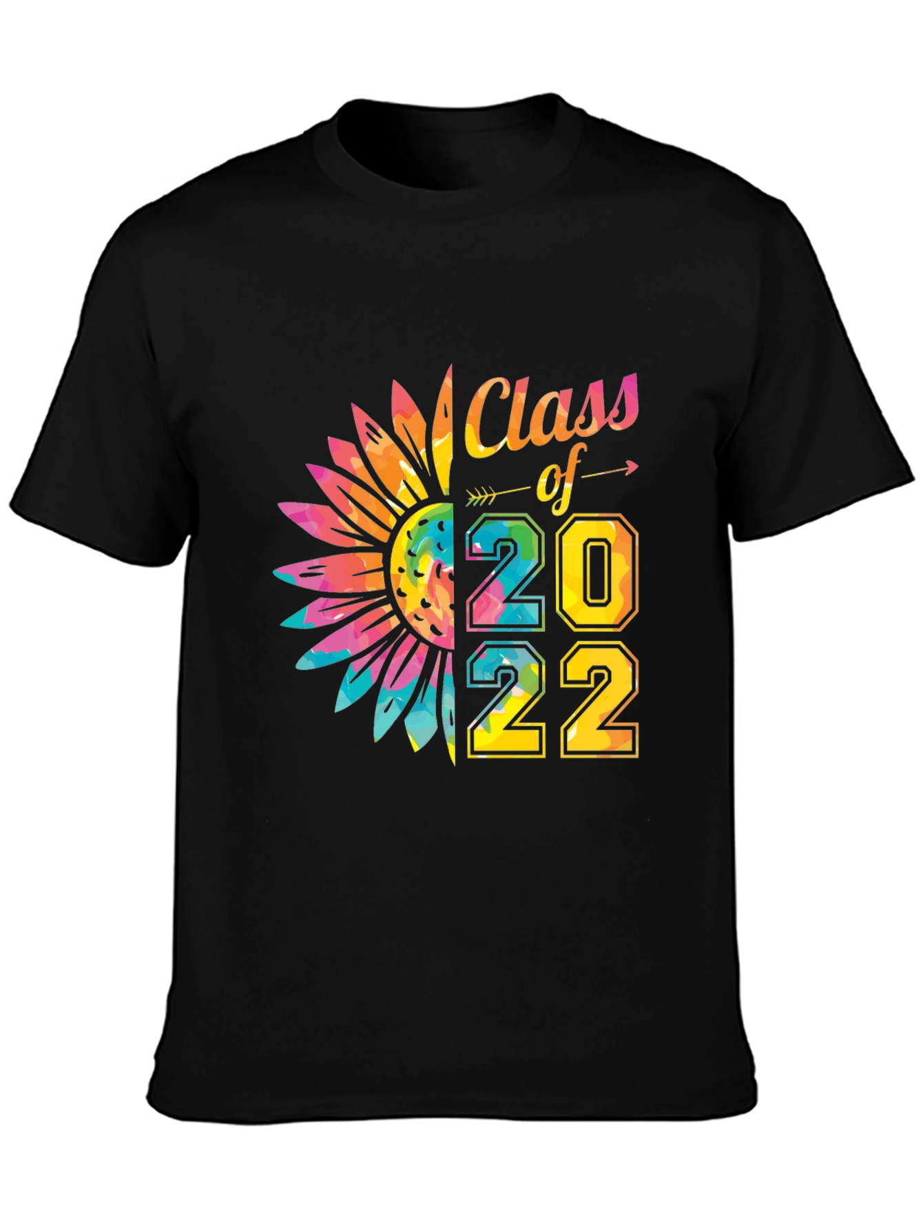 Class of 2022 Sunflower Graduation T-Shirt