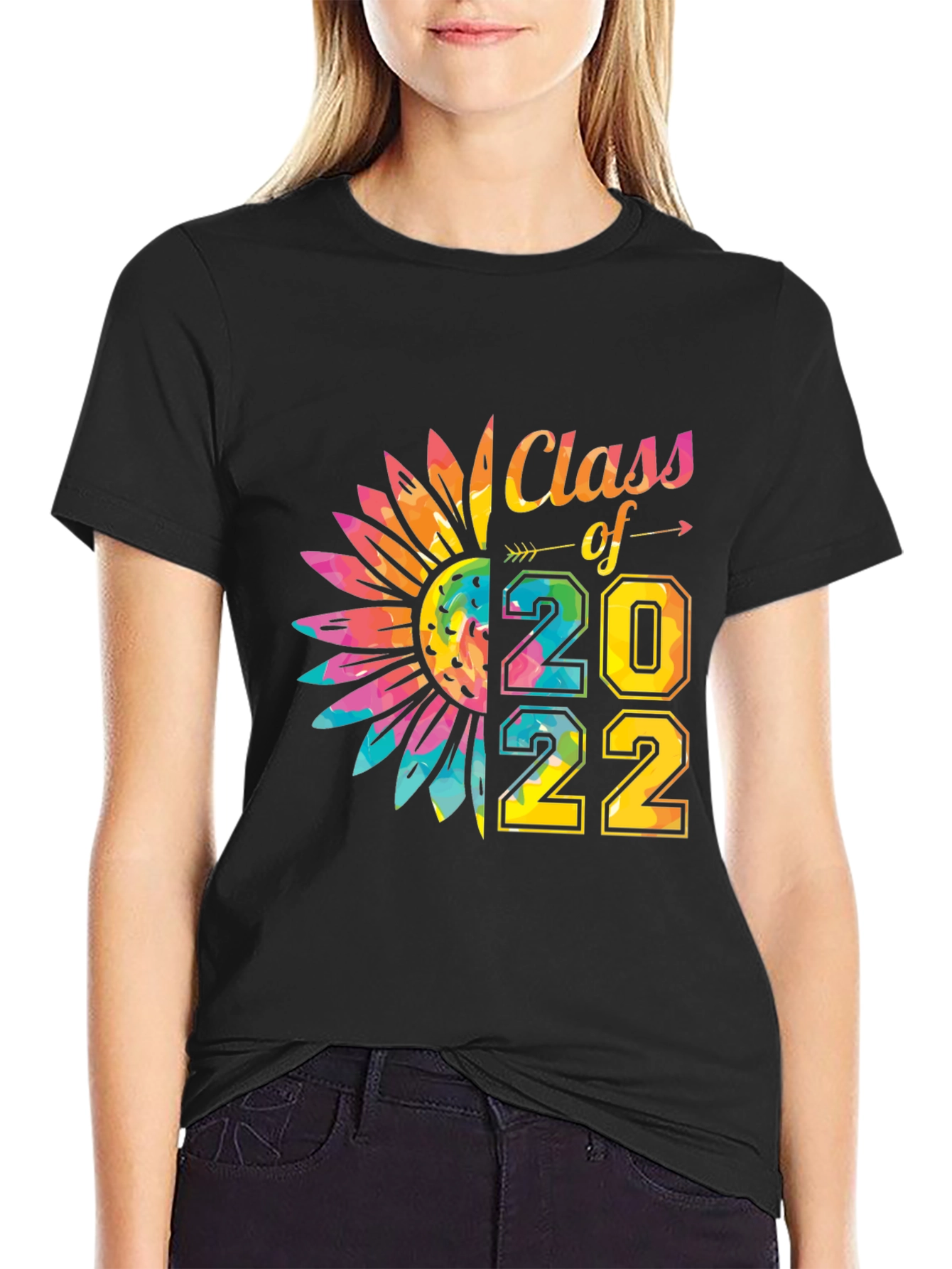Class of 2022 Sunflower Graduation T-Shirt