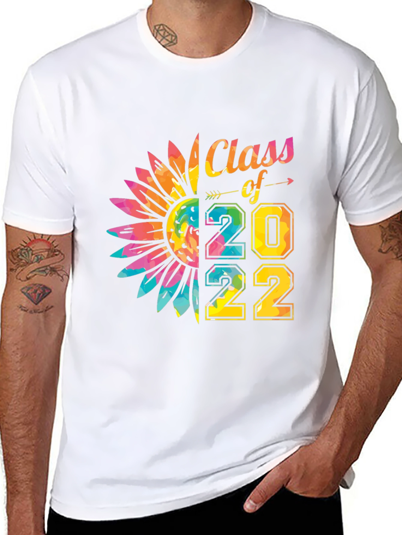 Class of 2022 Sunflower Graduation T-Shirt