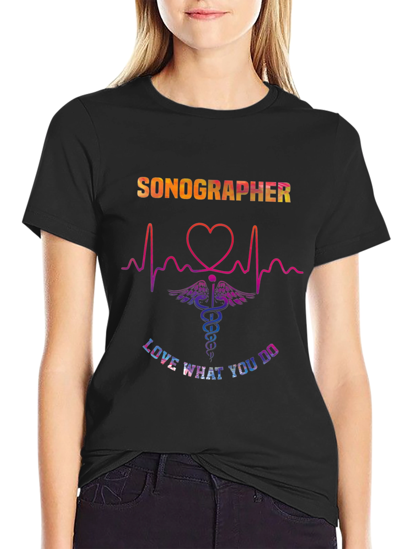 Sonographer Love What You Do T-Shirt