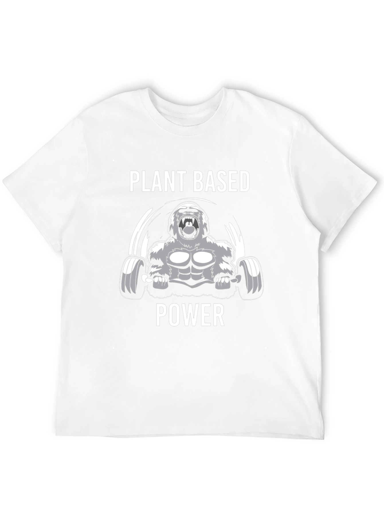 Plant Based Power T-Shirt - Vegan Gorilla Gym