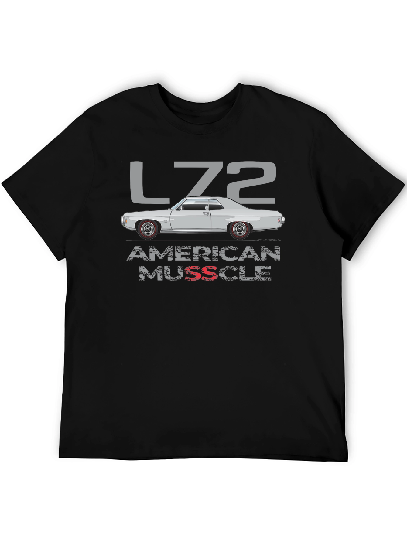 American Muscle L72 Car Graphic T-Shirt
