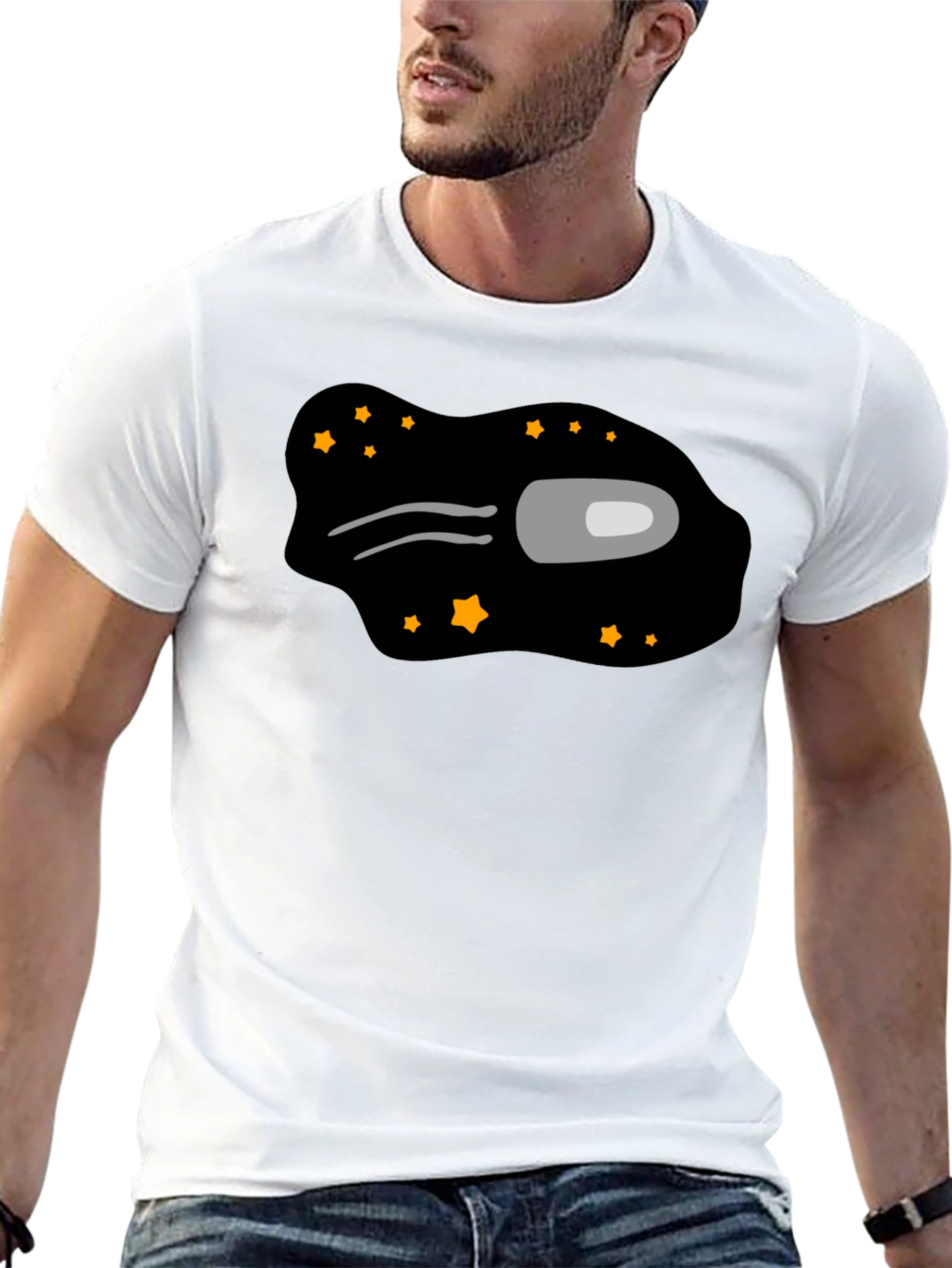 Among Us Crewmate T-Shirt - Black