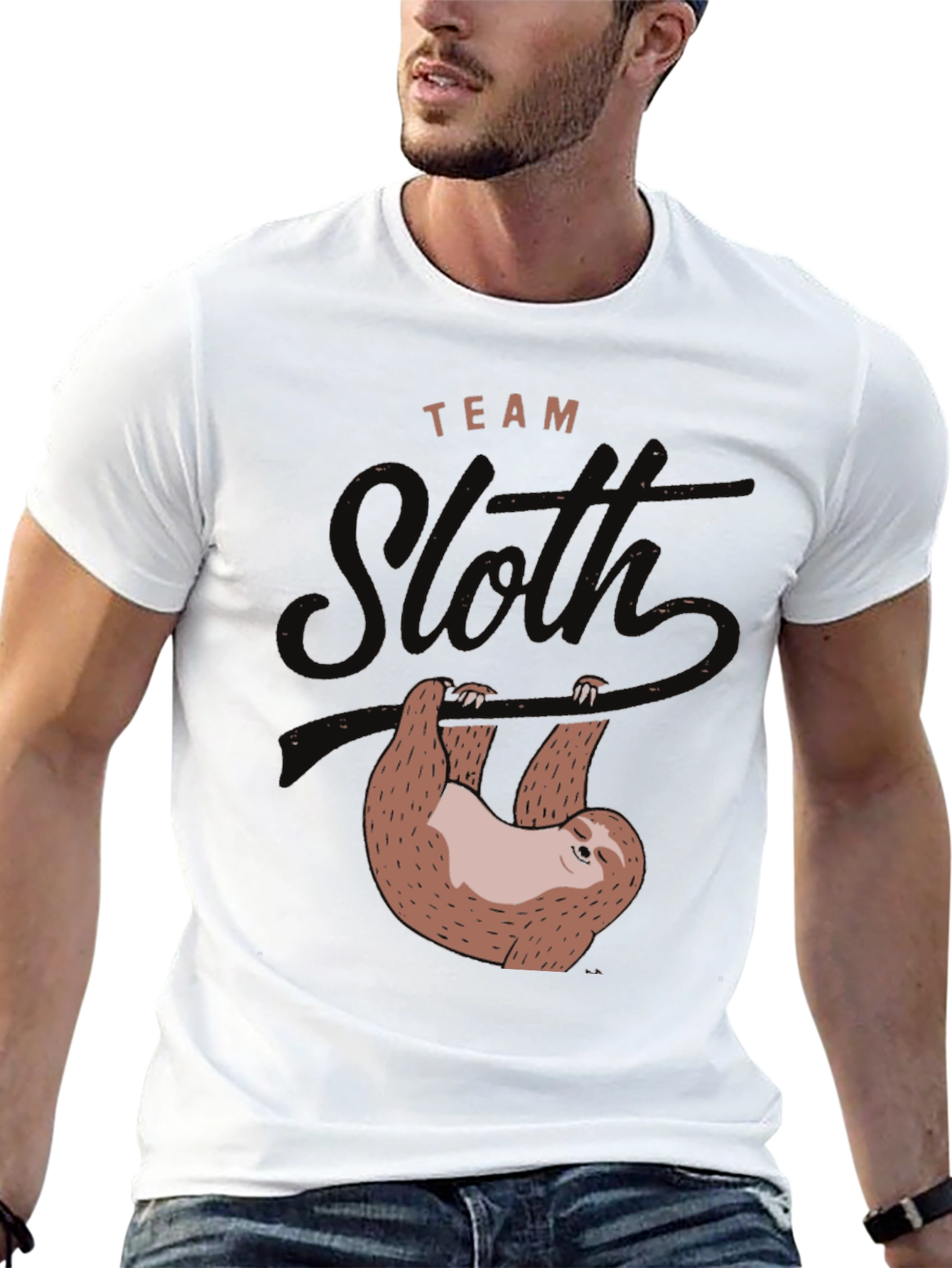 Team Sloth Graphic Tee - Lazy Days Apparel